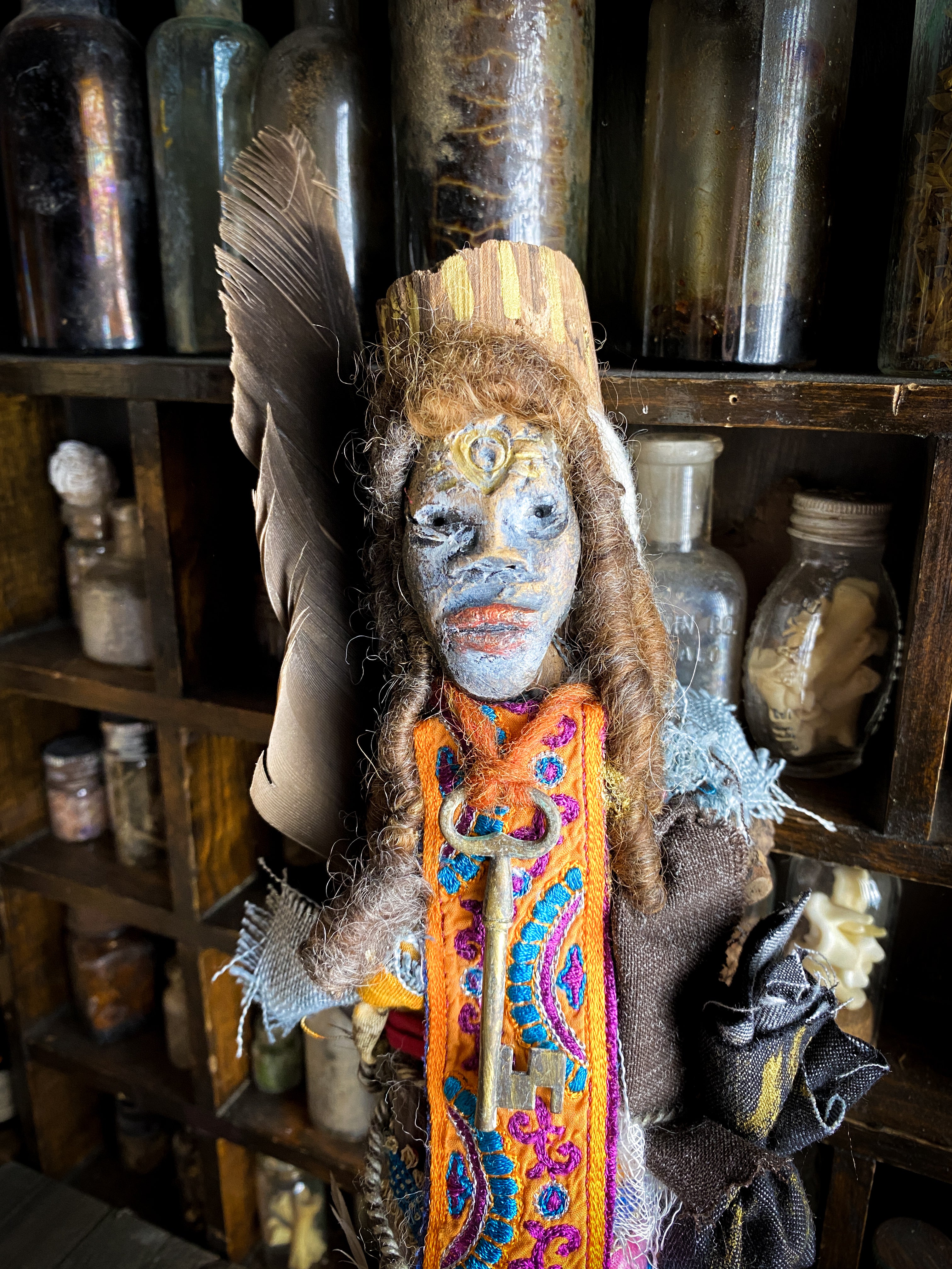 Spark Your Creative Fire - Spirit Doll, Conjure Doll, Intention Doll