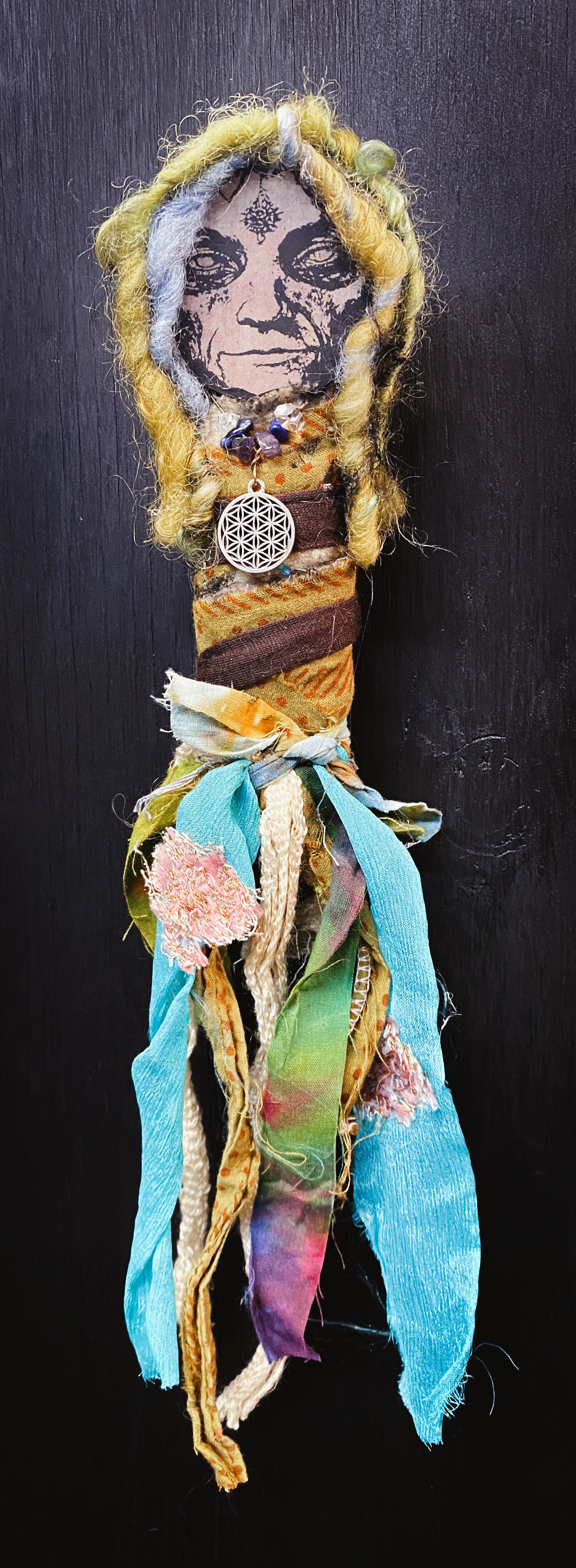 Flower of Life - Spirit Infused Art Doll