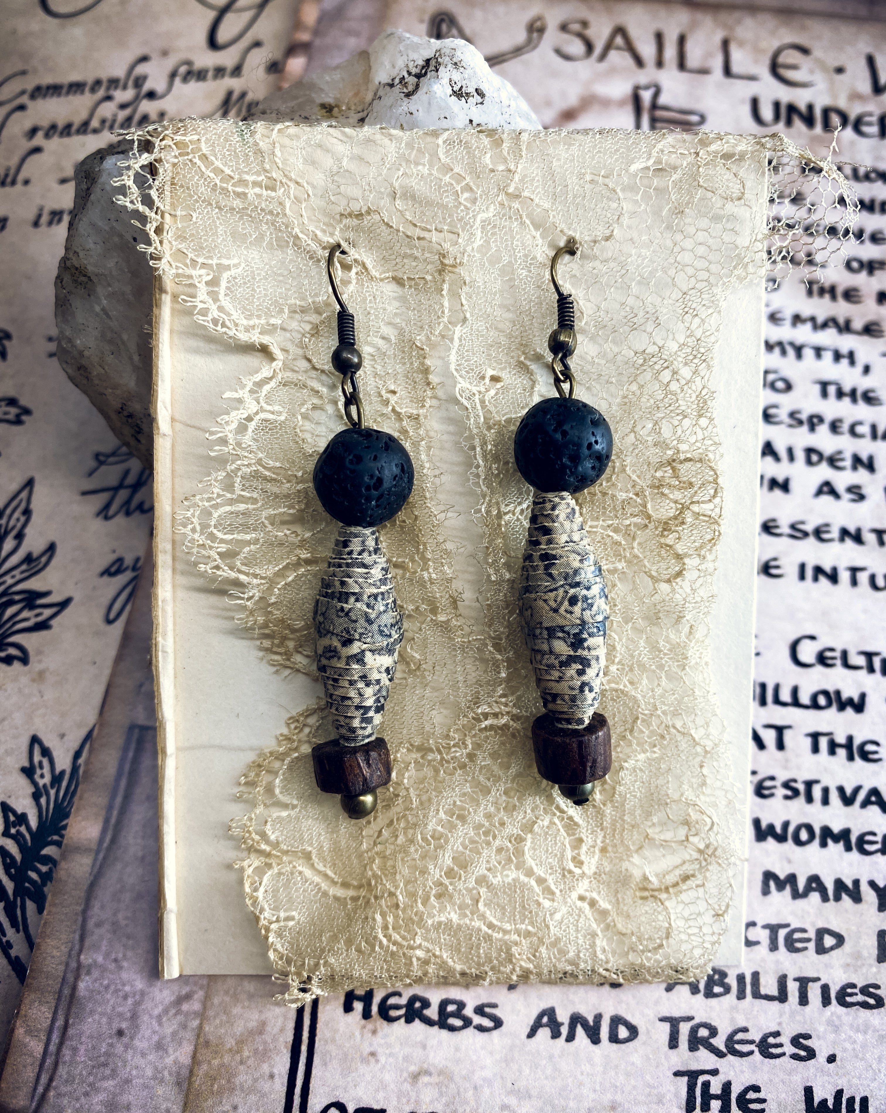 Lava Earrings for Renewal