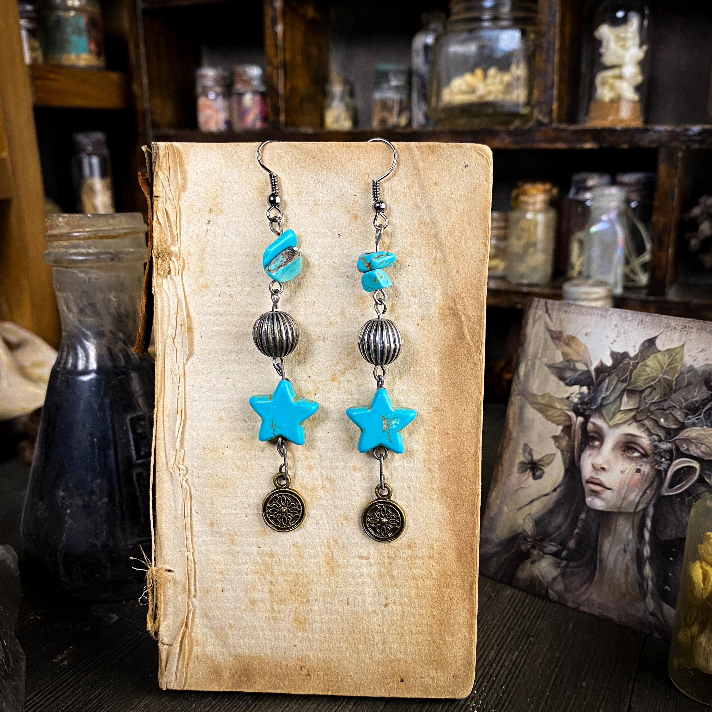 Star Being - Hand Crafted Earrings