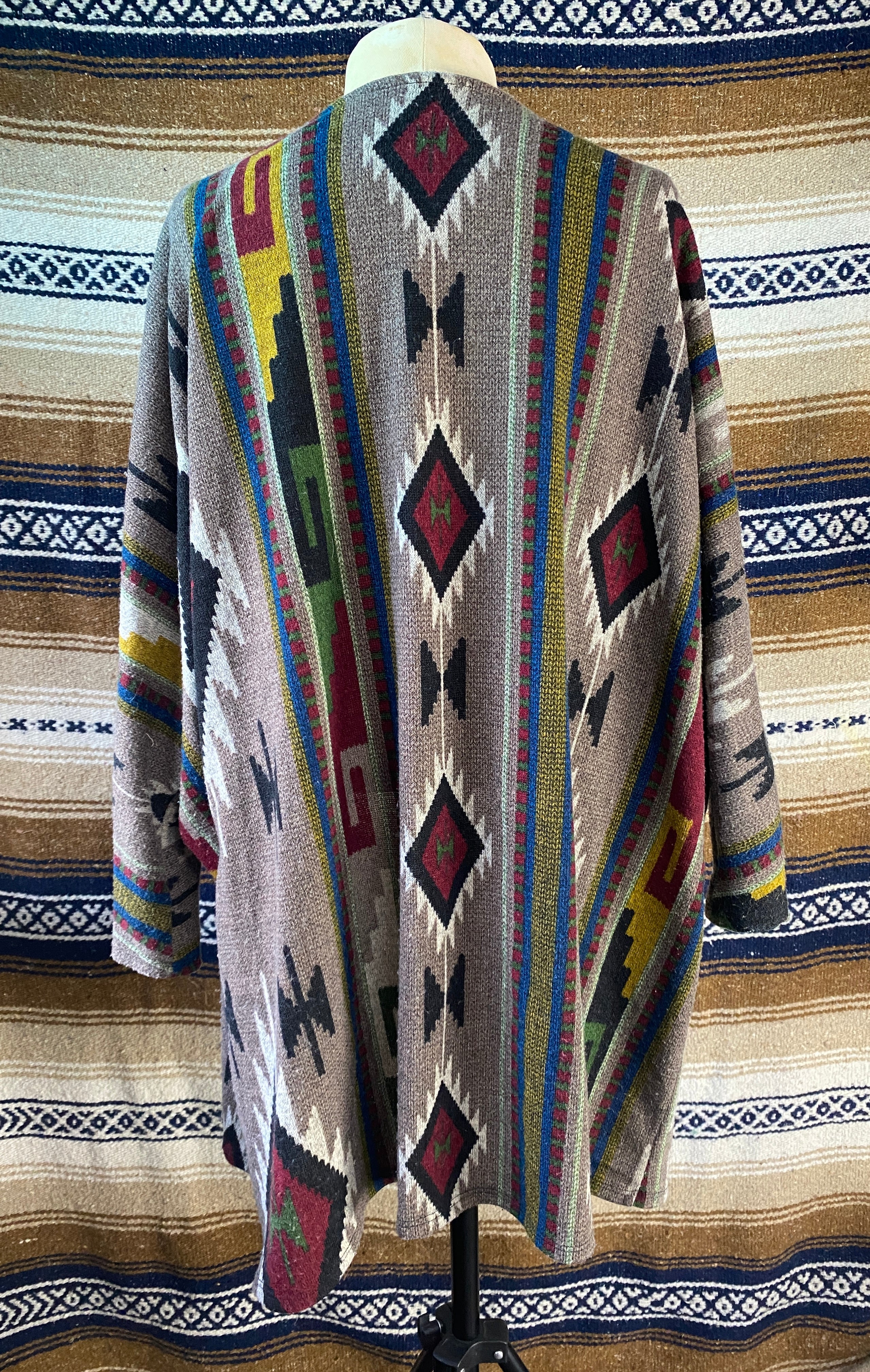 Southwest Style Cardigan - Size Large