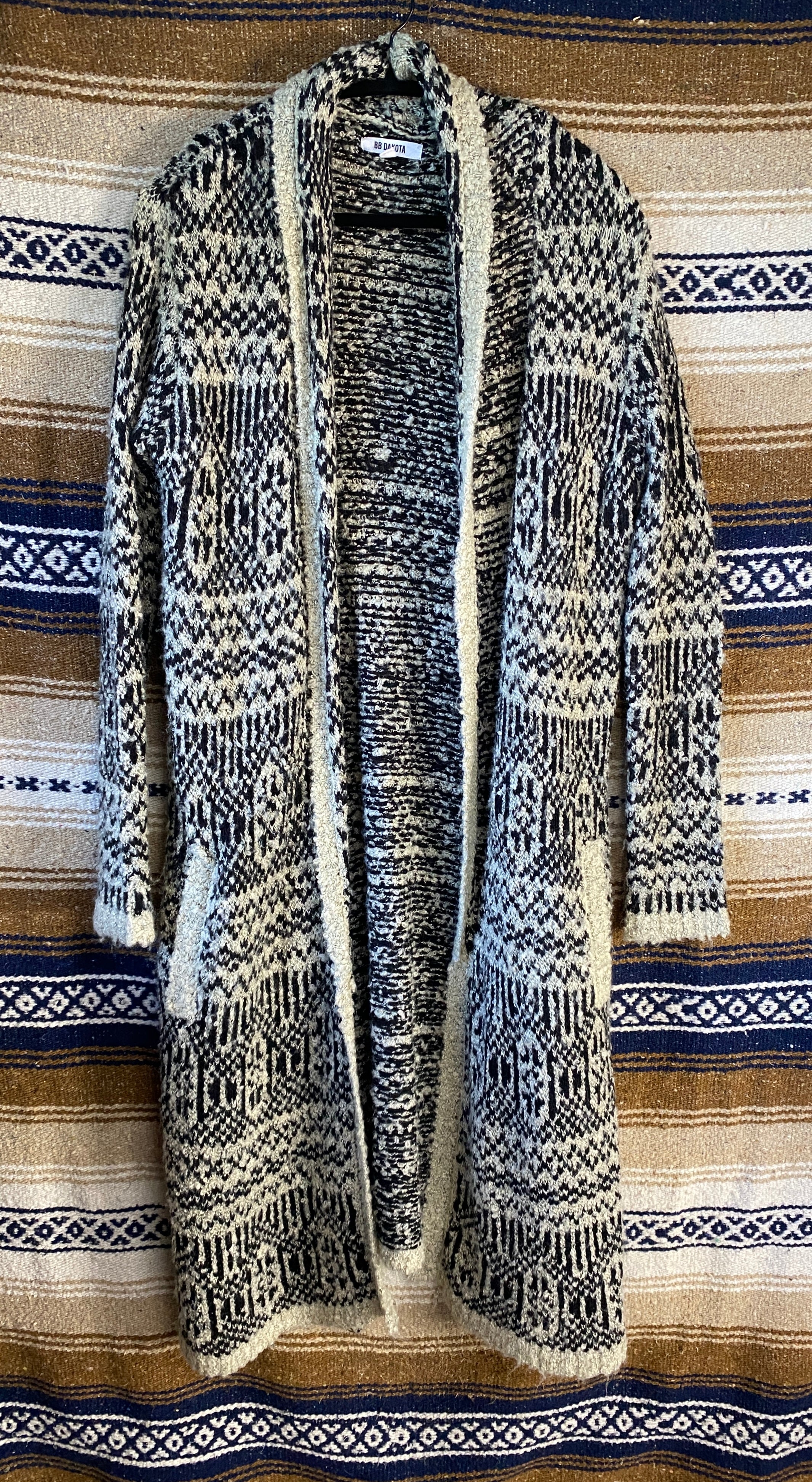 Tribal Pattern Sweater - Size Medium