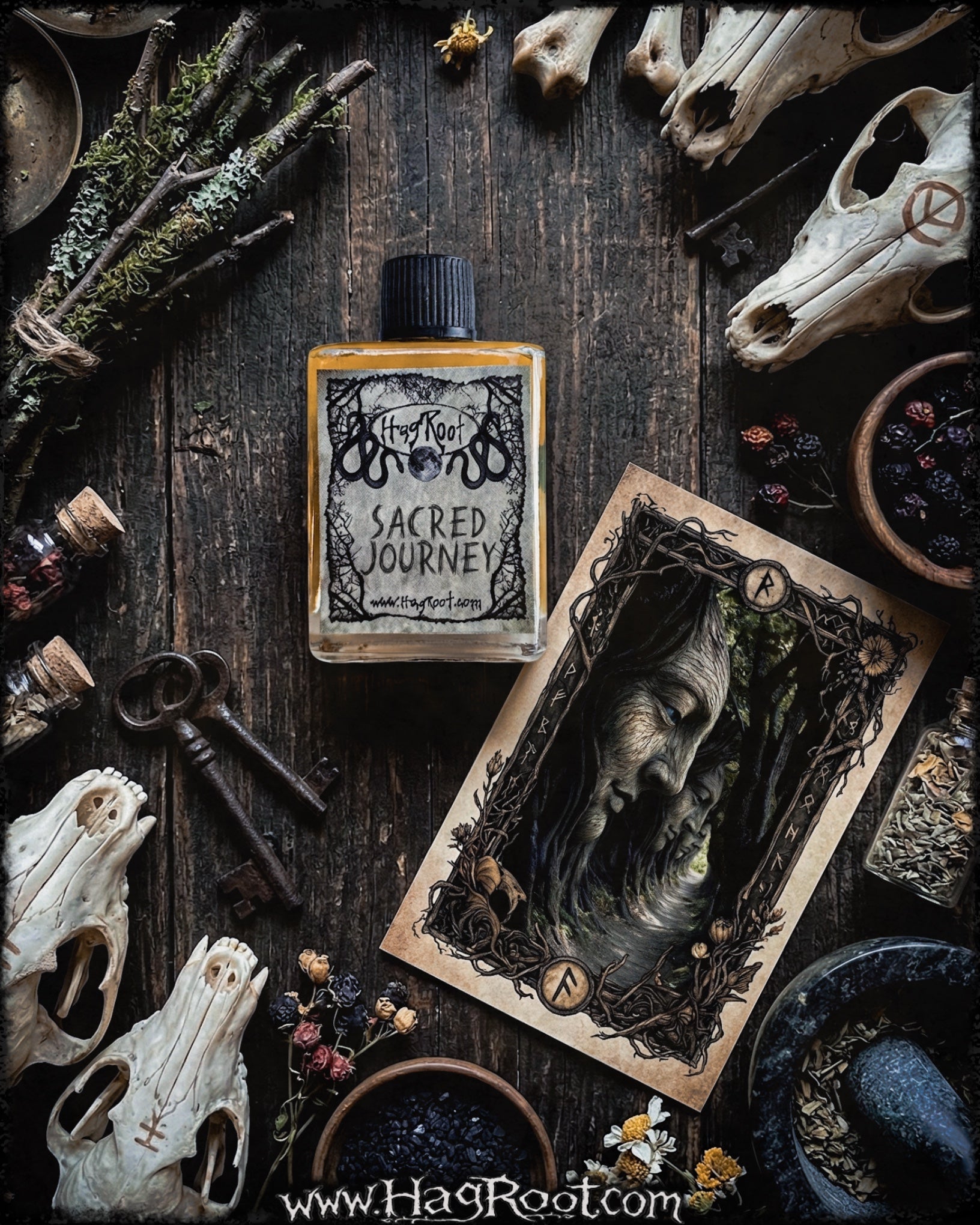 SACRED JOURNEY-(Temple Resins and Sacred Offerings)-Perfume, Cologne, Anointing, Ritual Oil