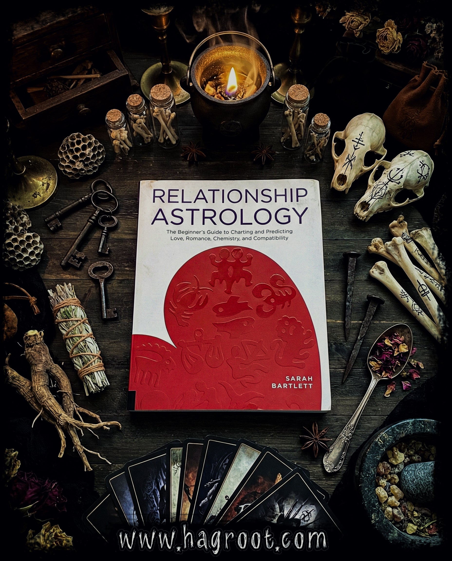 Relationship Astrology: The Beginner's Guide to Charting and Predicting Love, Romance, Chemistry, and Compatibility by Sarah Bartlett