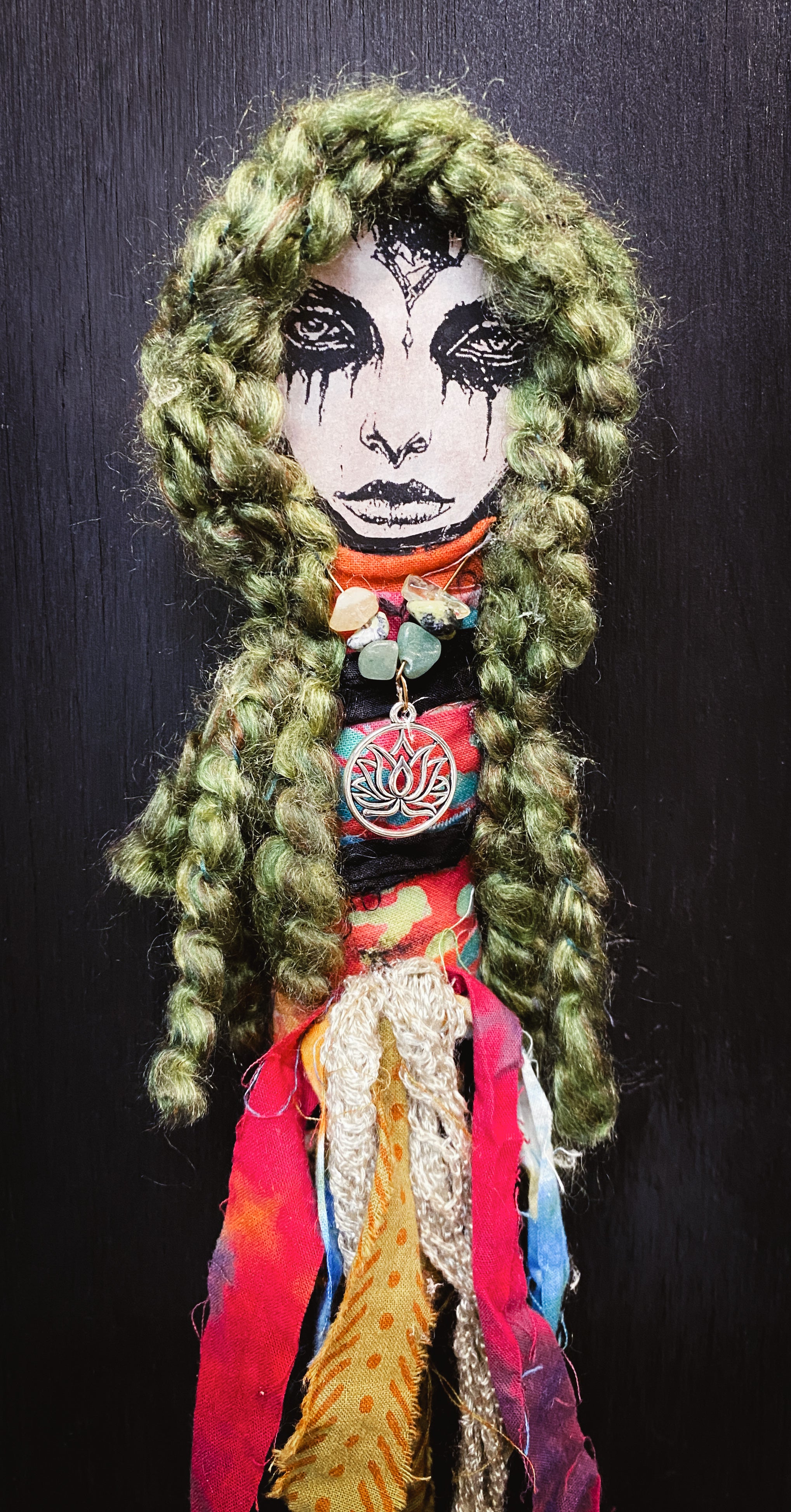 Lotus Flower - Spirit Infused Art Doll