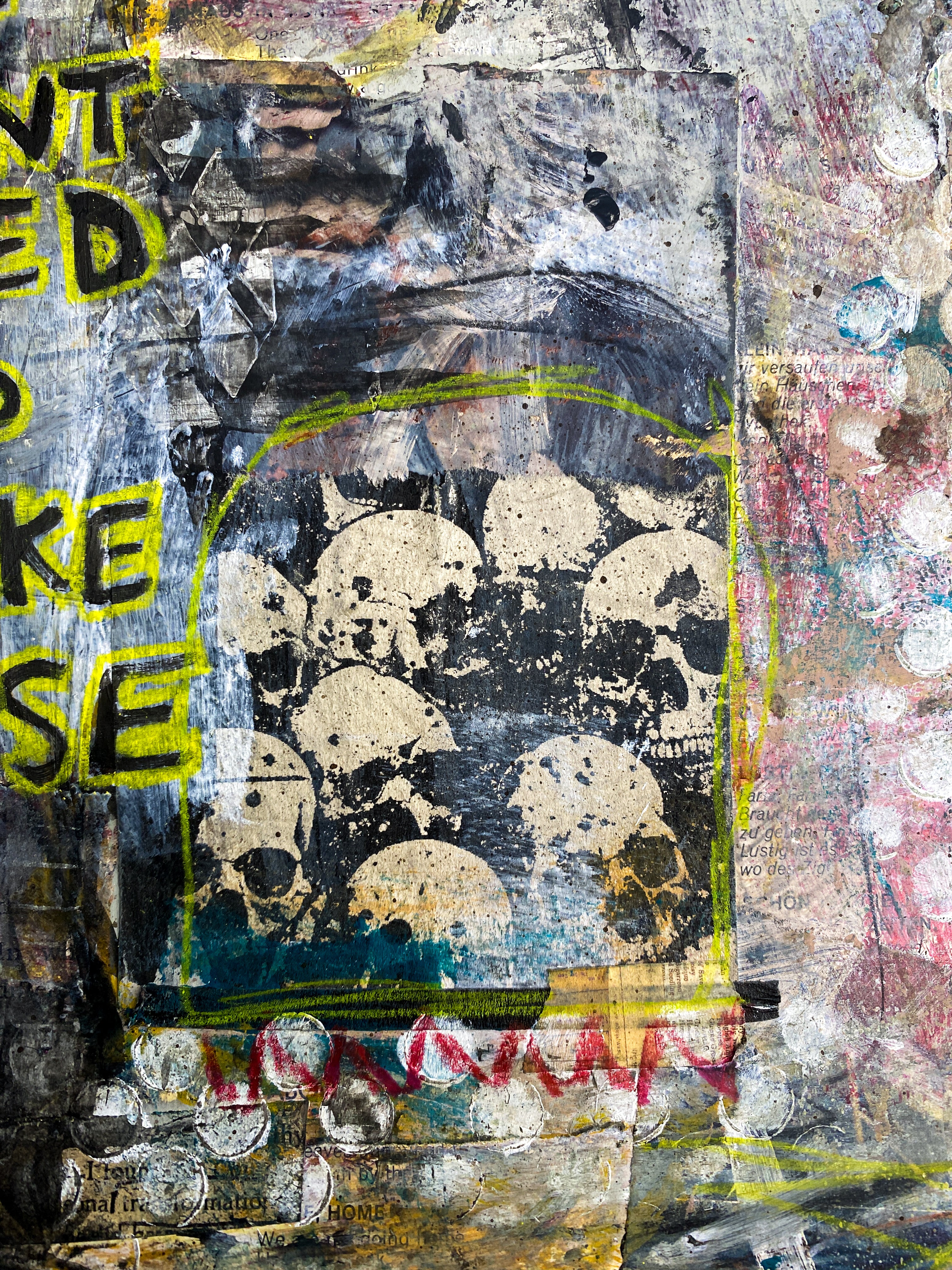 Radical - Original Mixed Media Collage