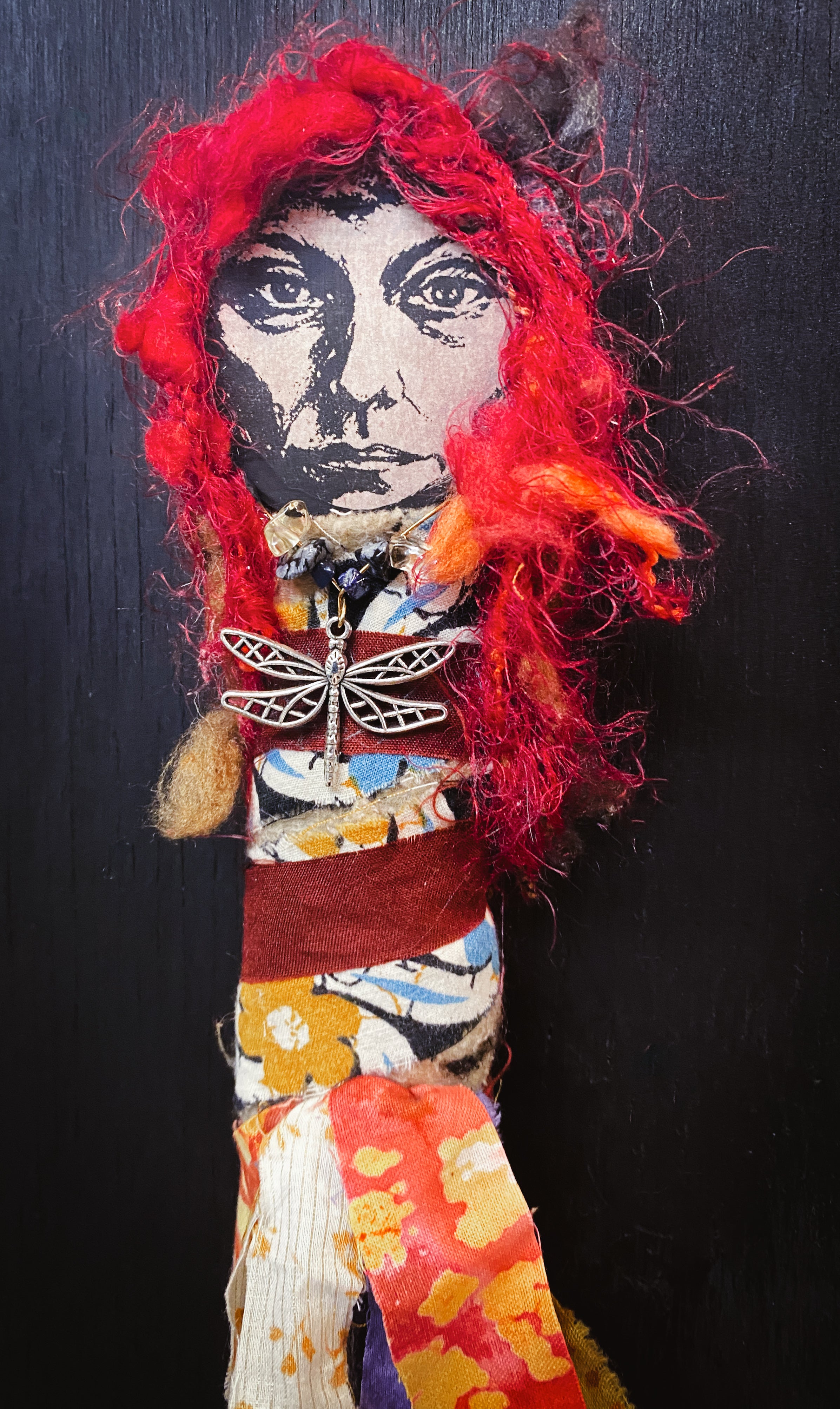 Dragonfly Medicine - Spirit Infused Art Doll