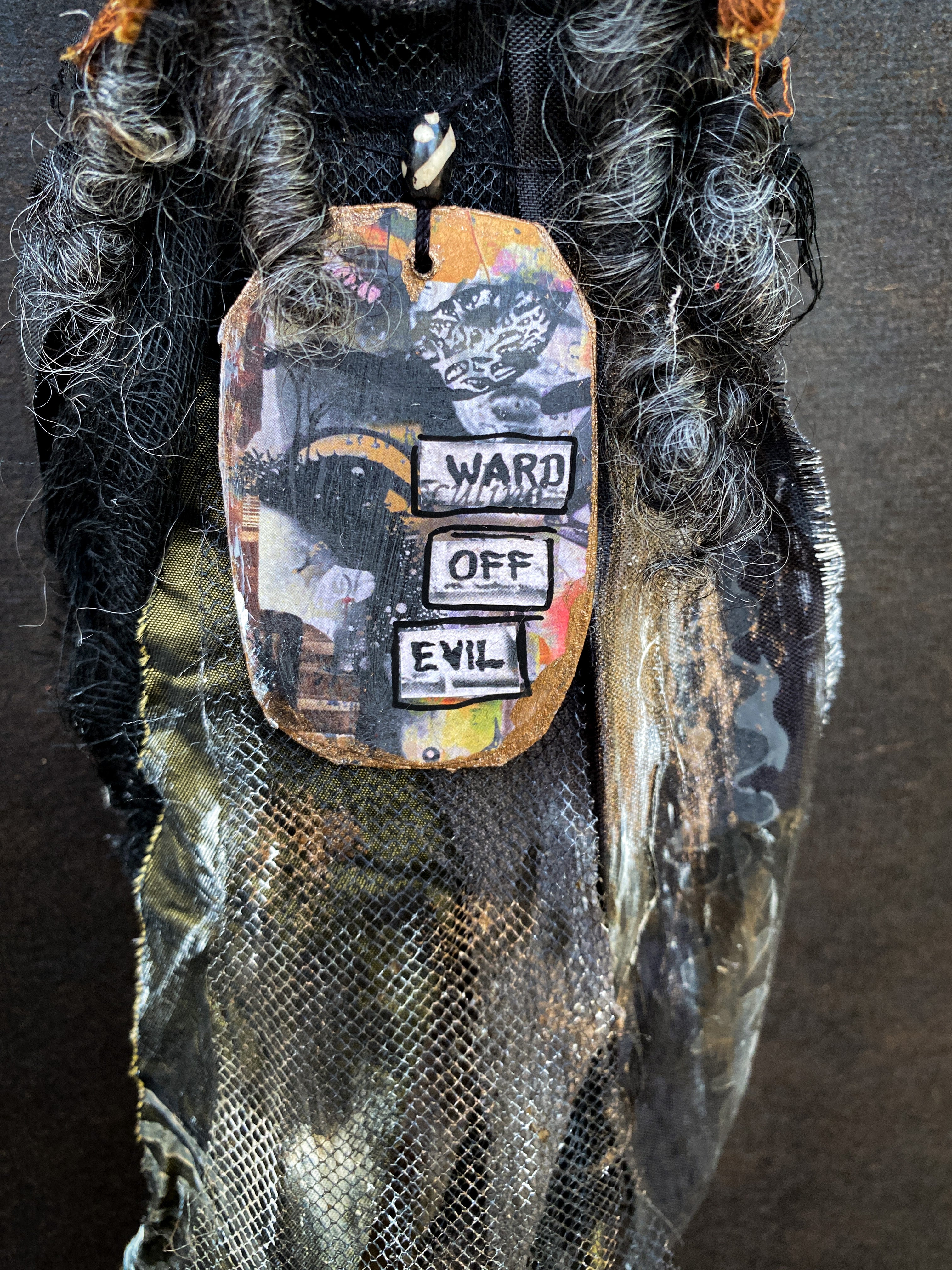 Ward Off Evil - Spirit Doll - Medicine Doll - JuJu Doll - Art Doll