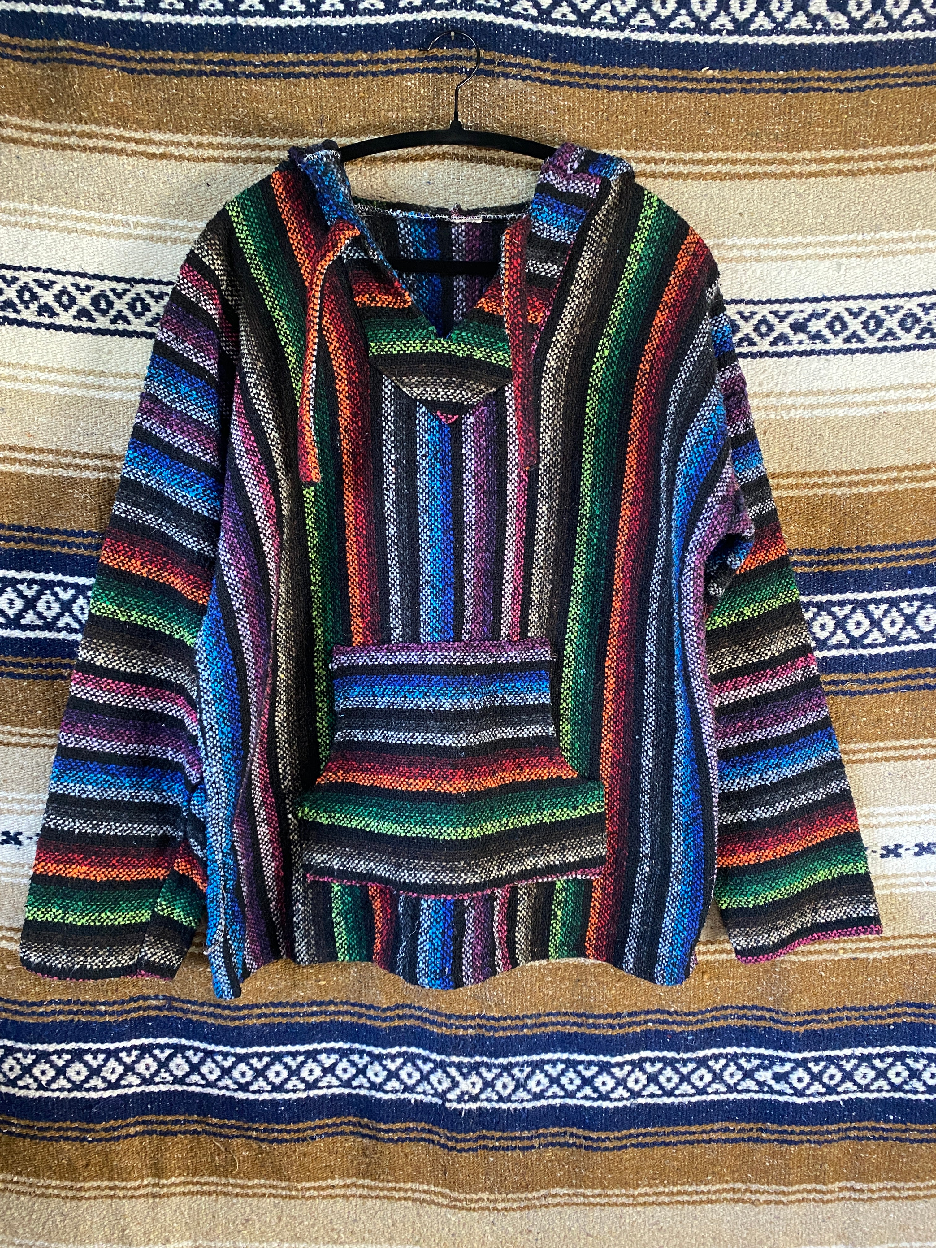 Colorful Baja Sweater - Size Medium