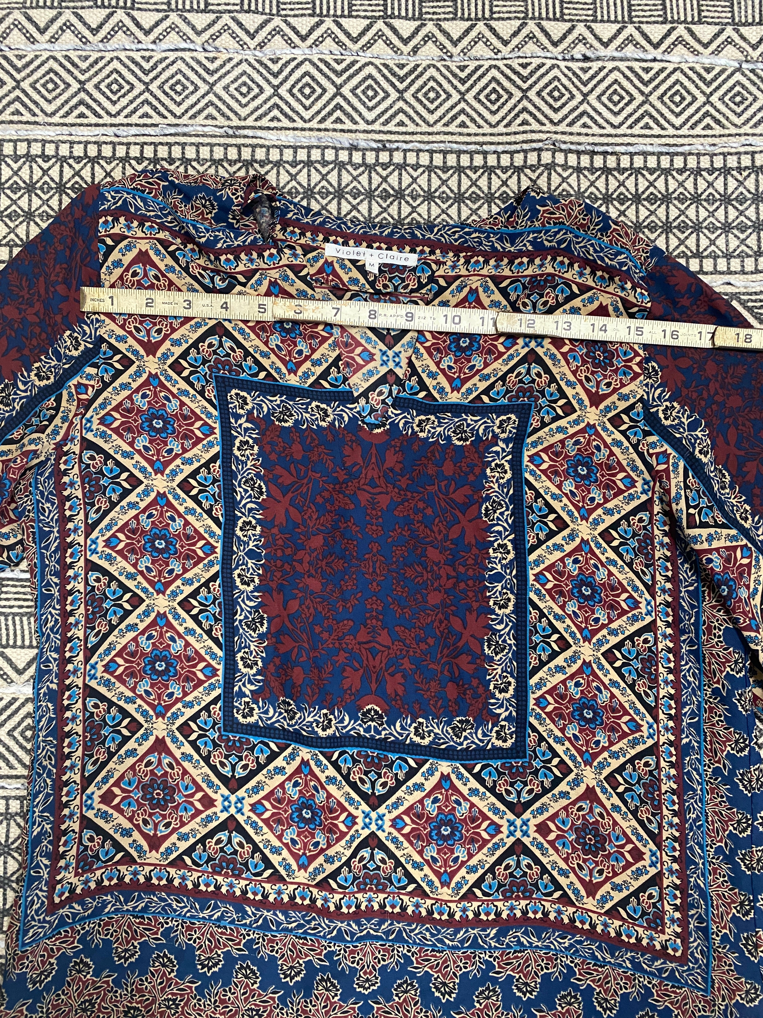 Flowy Boho Shirt by Violet + Claire - Size Medium