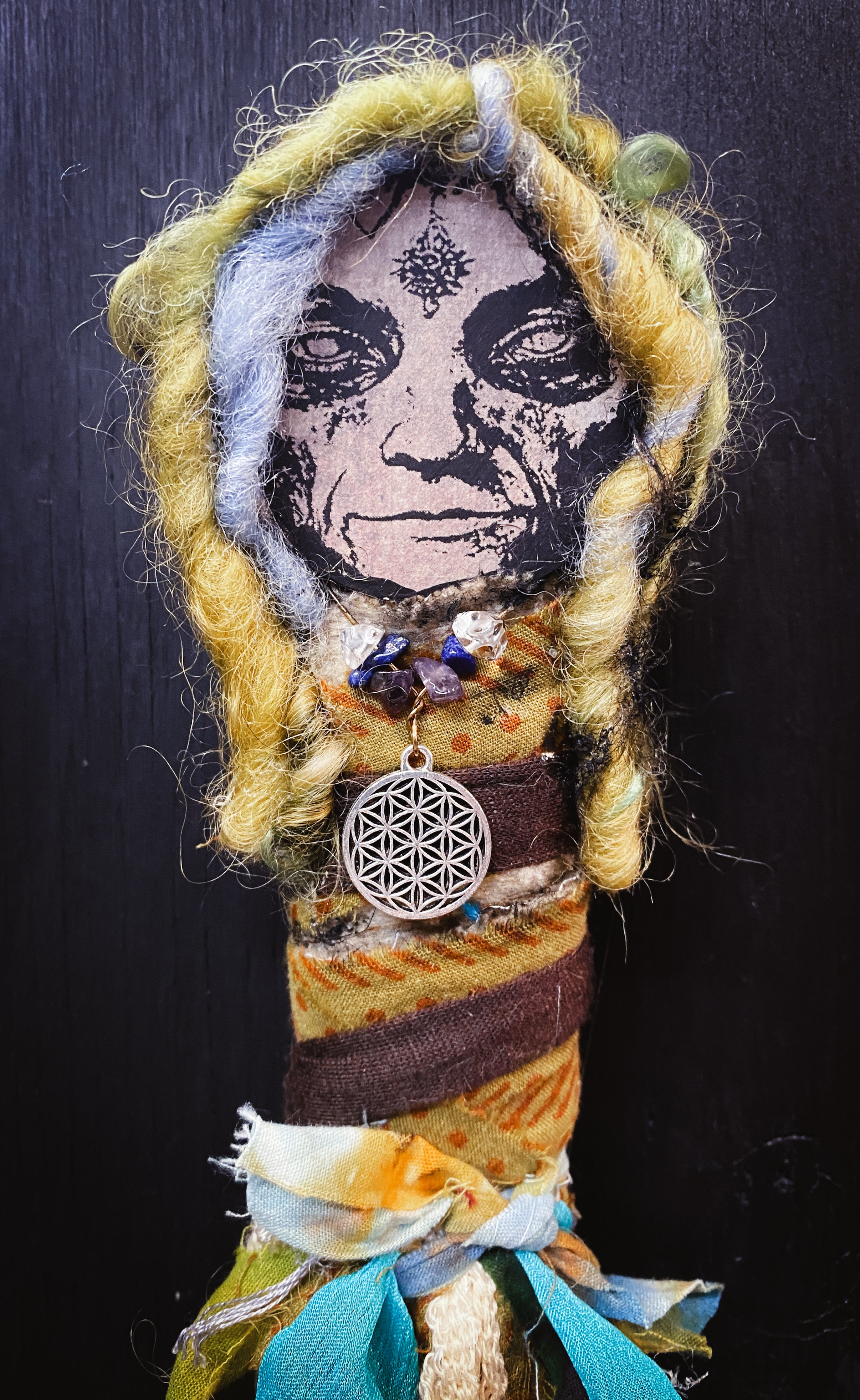Flower of Life - Spirit Infused Art Doll
