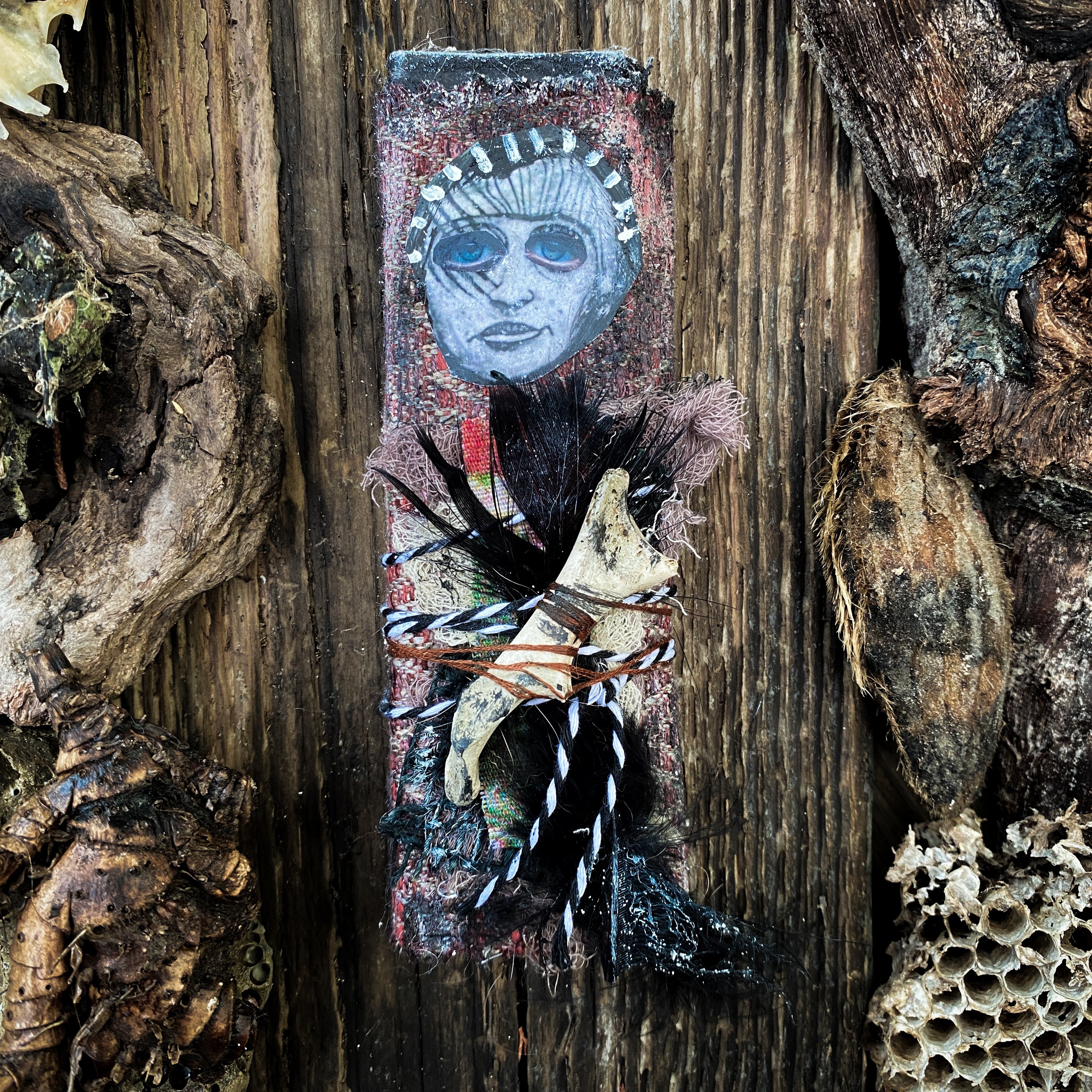 The Shadow Worker - Art Doll, Medicine Doll, Spirit Doll