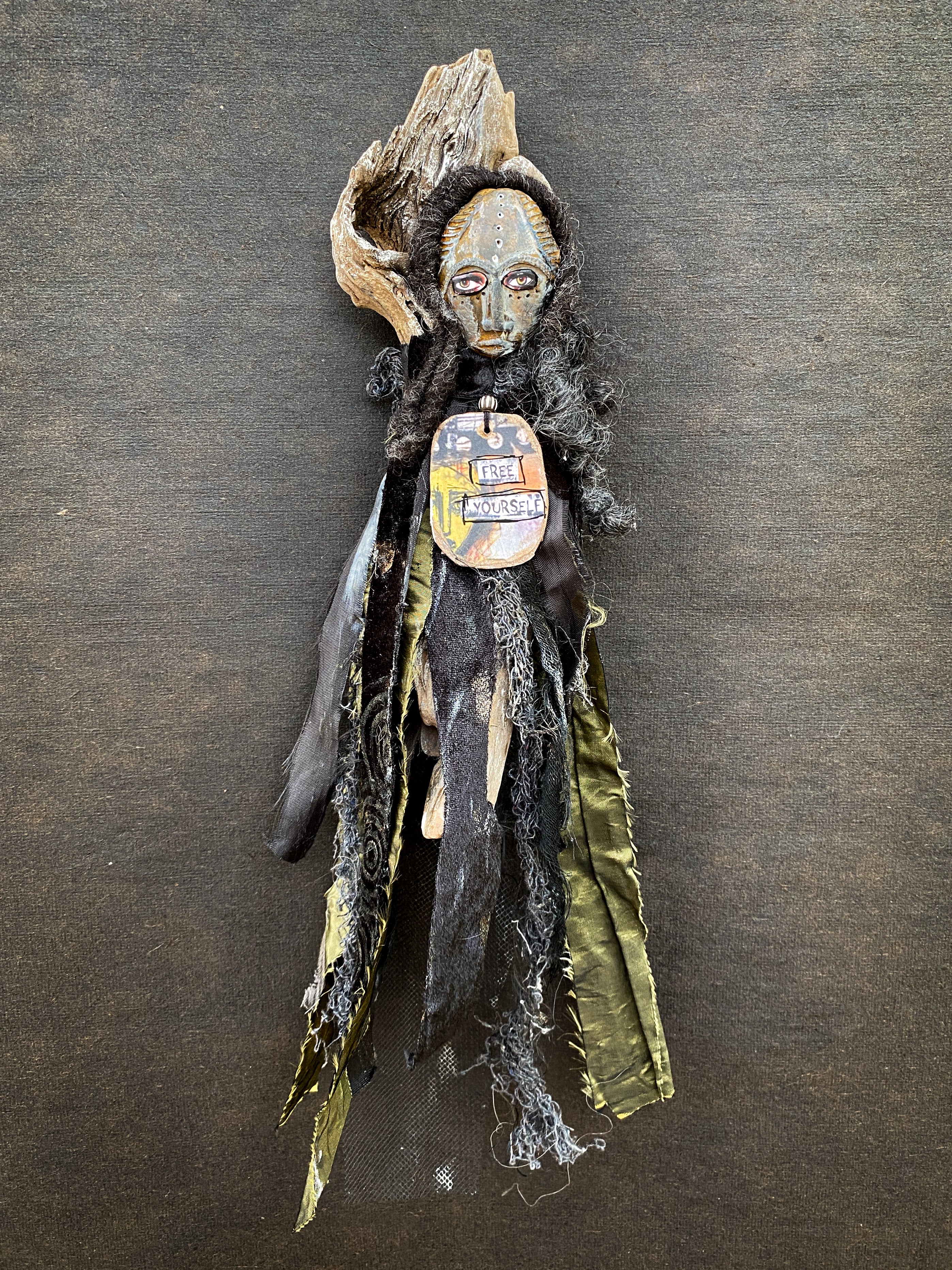 Free Yourself - Spirit Doll - Medicine Doll - JuJu Doll - Art Doll
