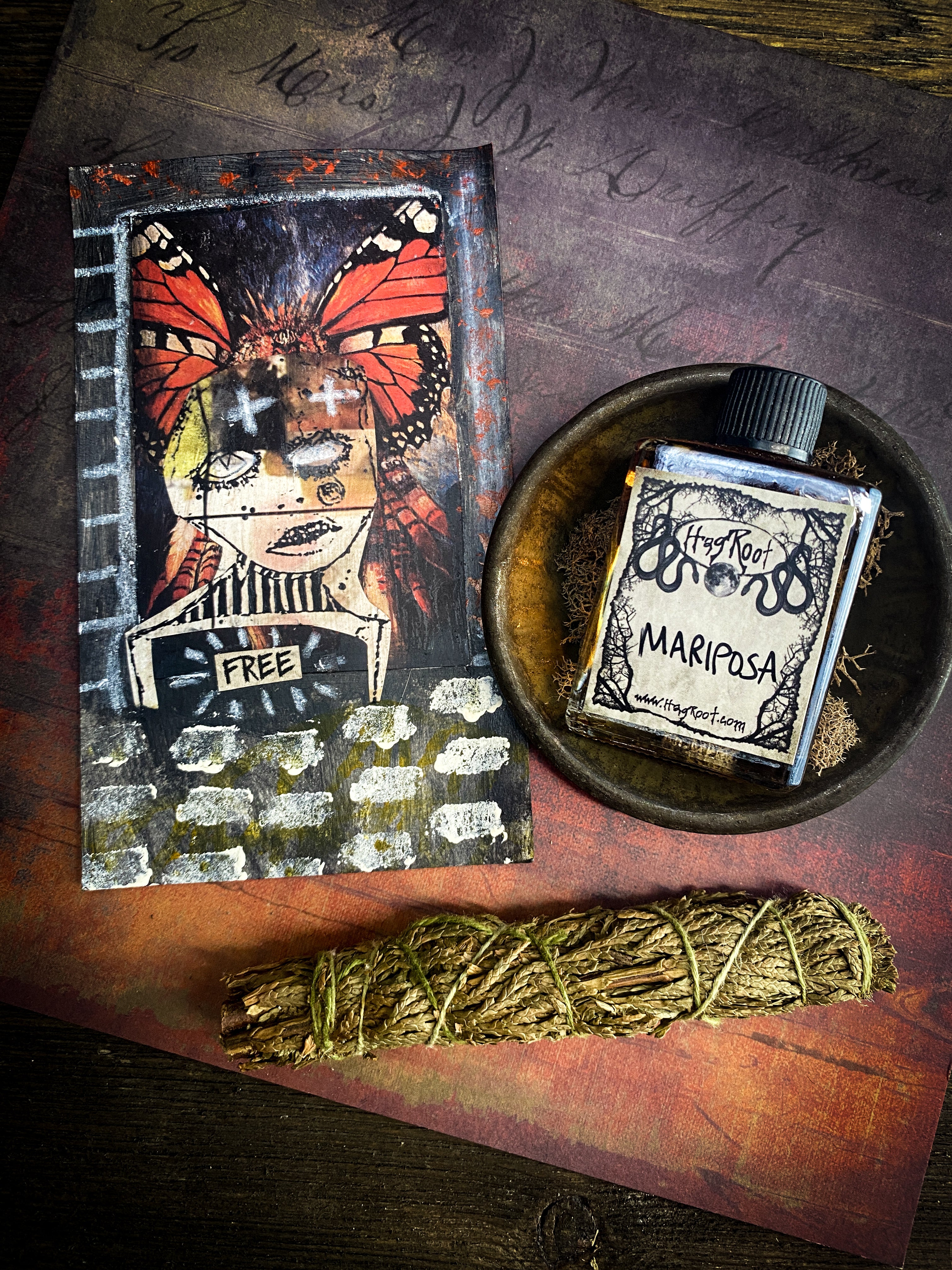 MARIPOSA-(Honeysuckle, Jasmine, Fig)-Perfume, Cologne, Anointing, Ritual Oil