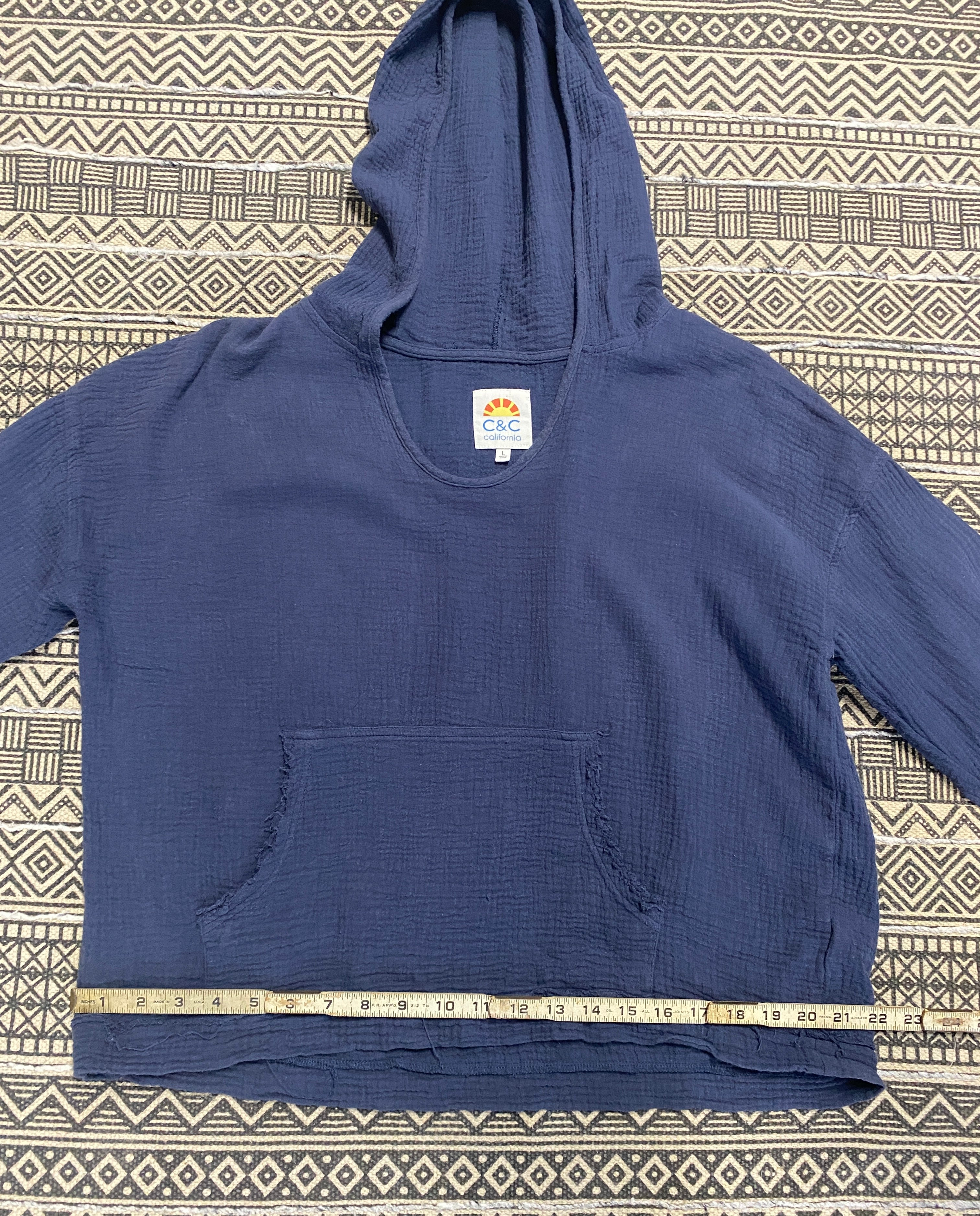 Lightweight Beach Hoodie - Size Large
