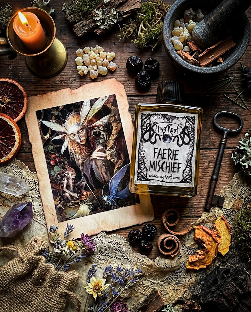 FAERIE MISCHIEF-(Blood Orange, Frankincense, Dark Cherries, Cinnamon,