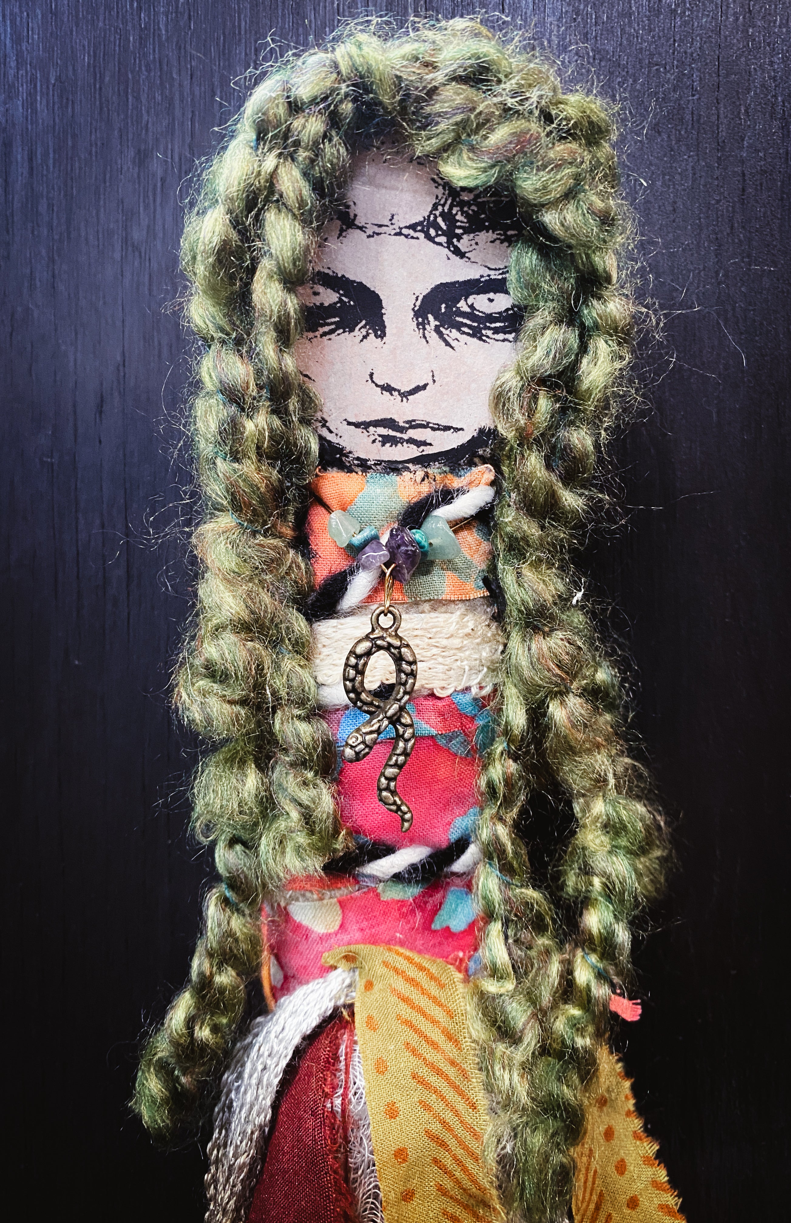 Snake Medicine - Spirit Infused Art Doll