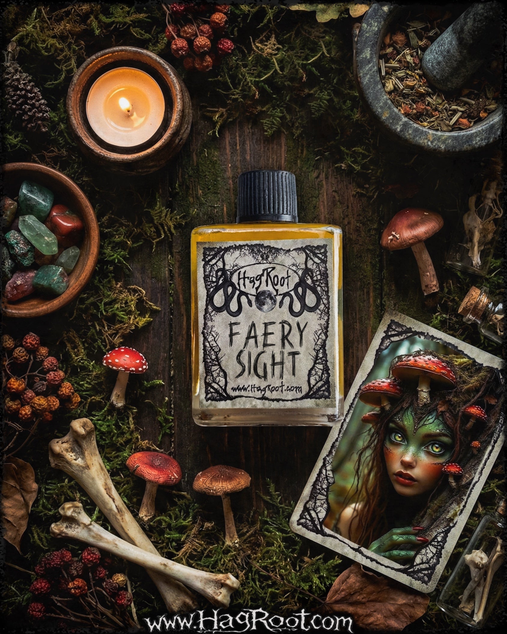 FAERY SIGHT-(Fresh Picked Fruits, Whimsical Desserts and a Dusting of Faery Magick)-Perfume, Cologne, Anointing, Ritual Oil