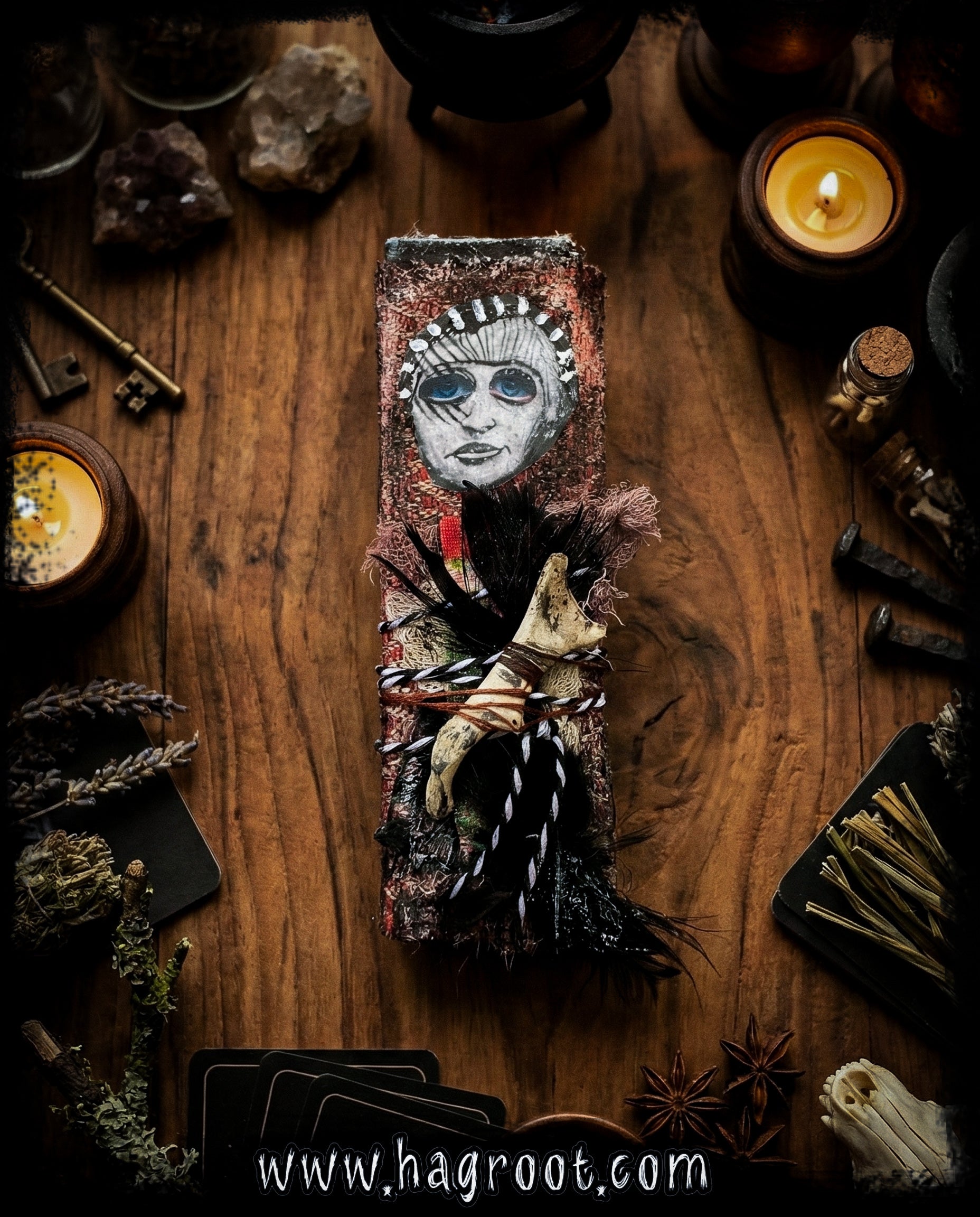 The Shadow Worker - Art Doll, Medicine Doll, Spirit Doll