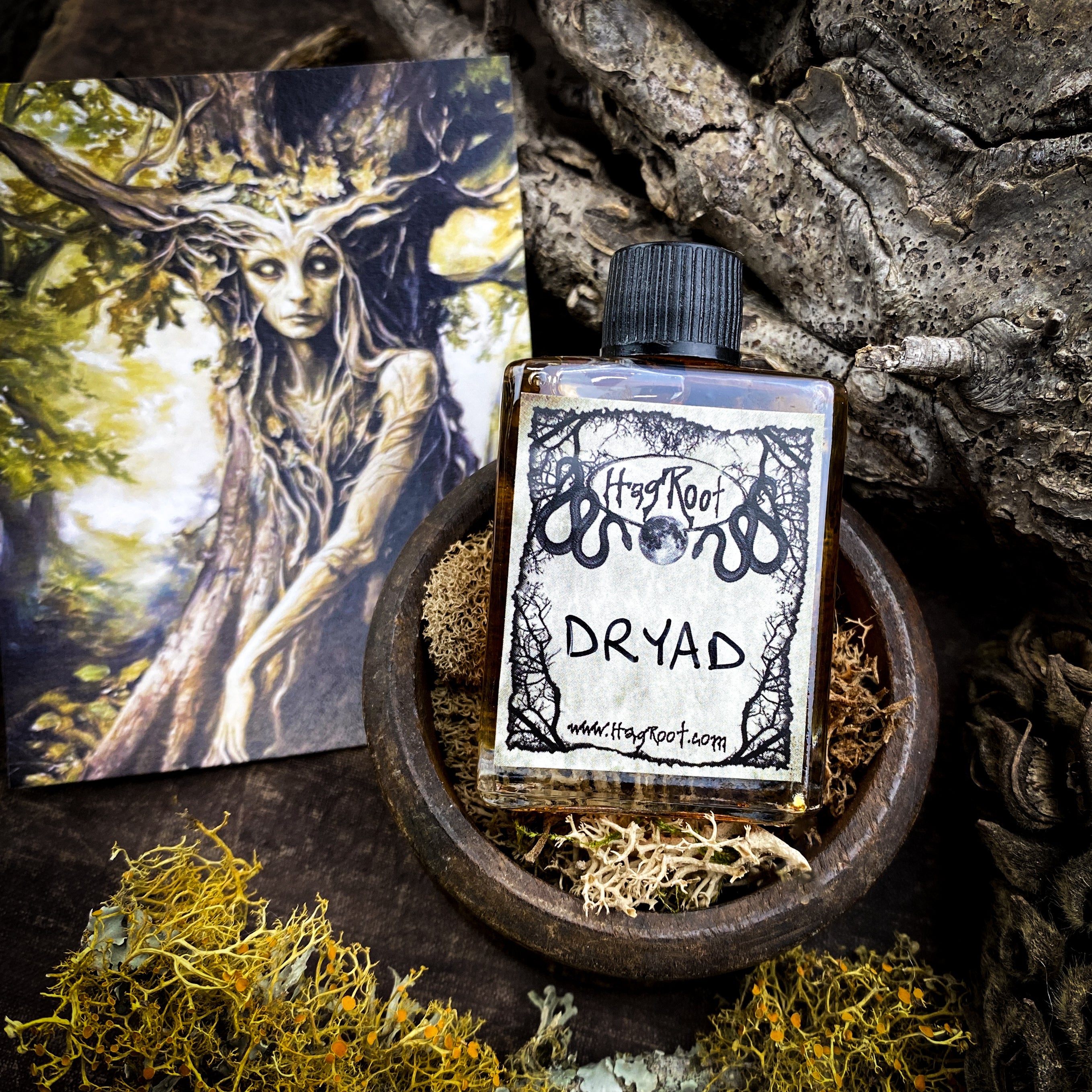 DRYAD-(Cypress. Cedar, Vetiver, Patchouli, Wildflowers)-Perfume, Cologne, Anointing, Ritual Oil