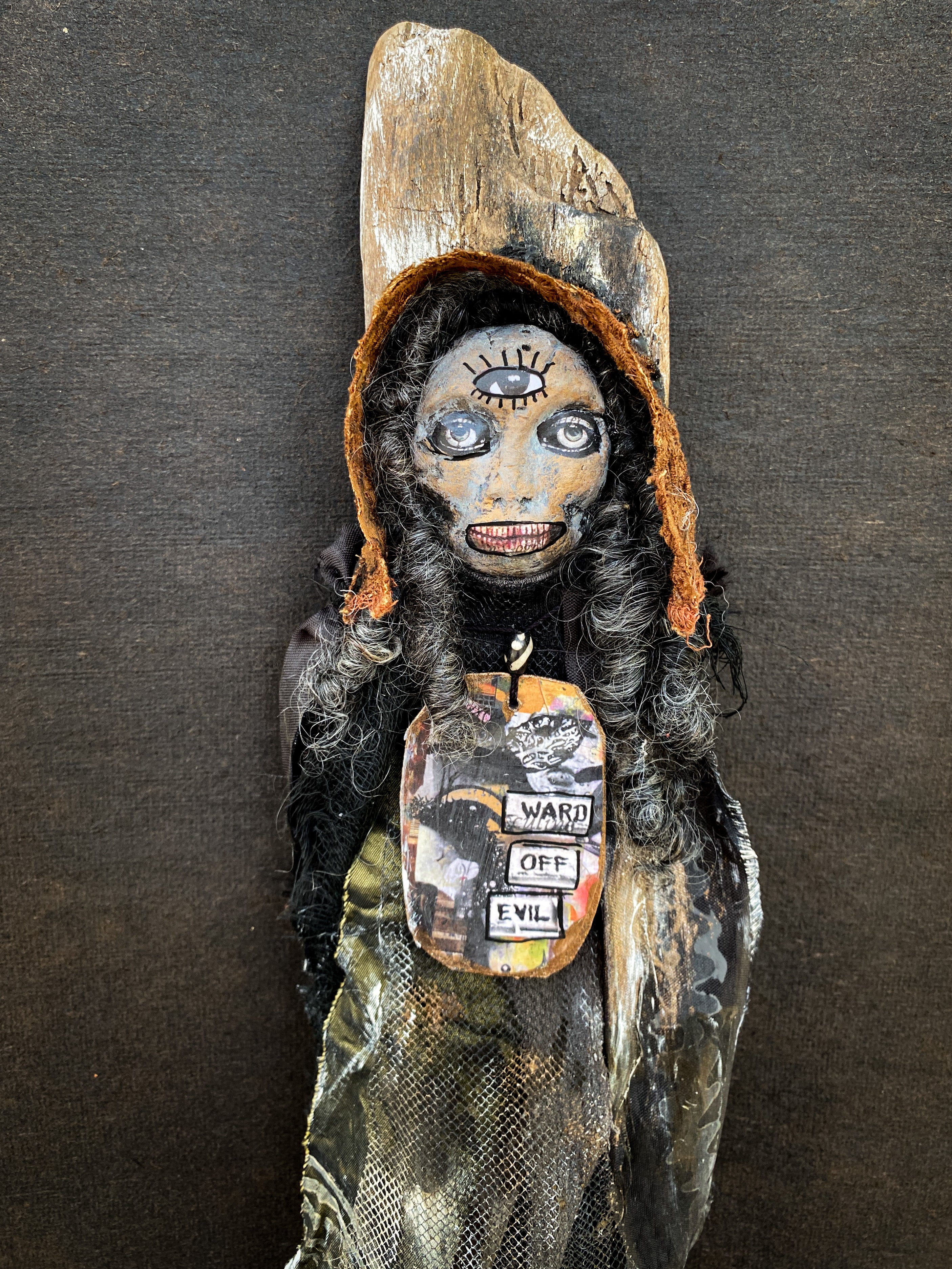 Ward Off Evil - Spirit Doll - Medicine Doll - JuJu Doll - Art Doll