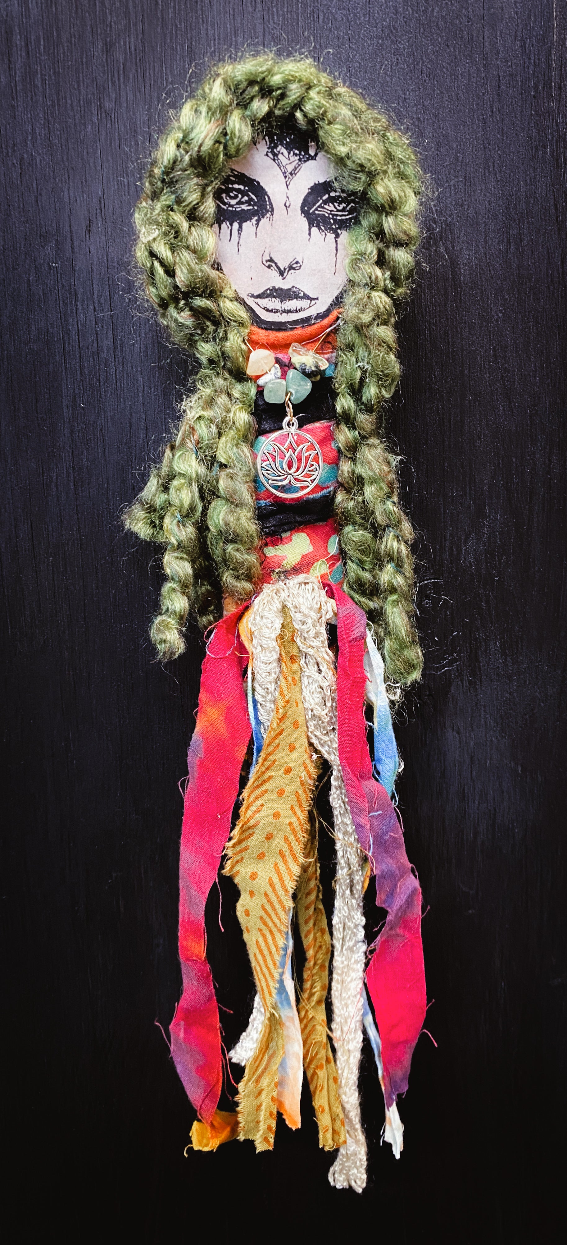Lotus Flower - Spirit Infused Art Doll