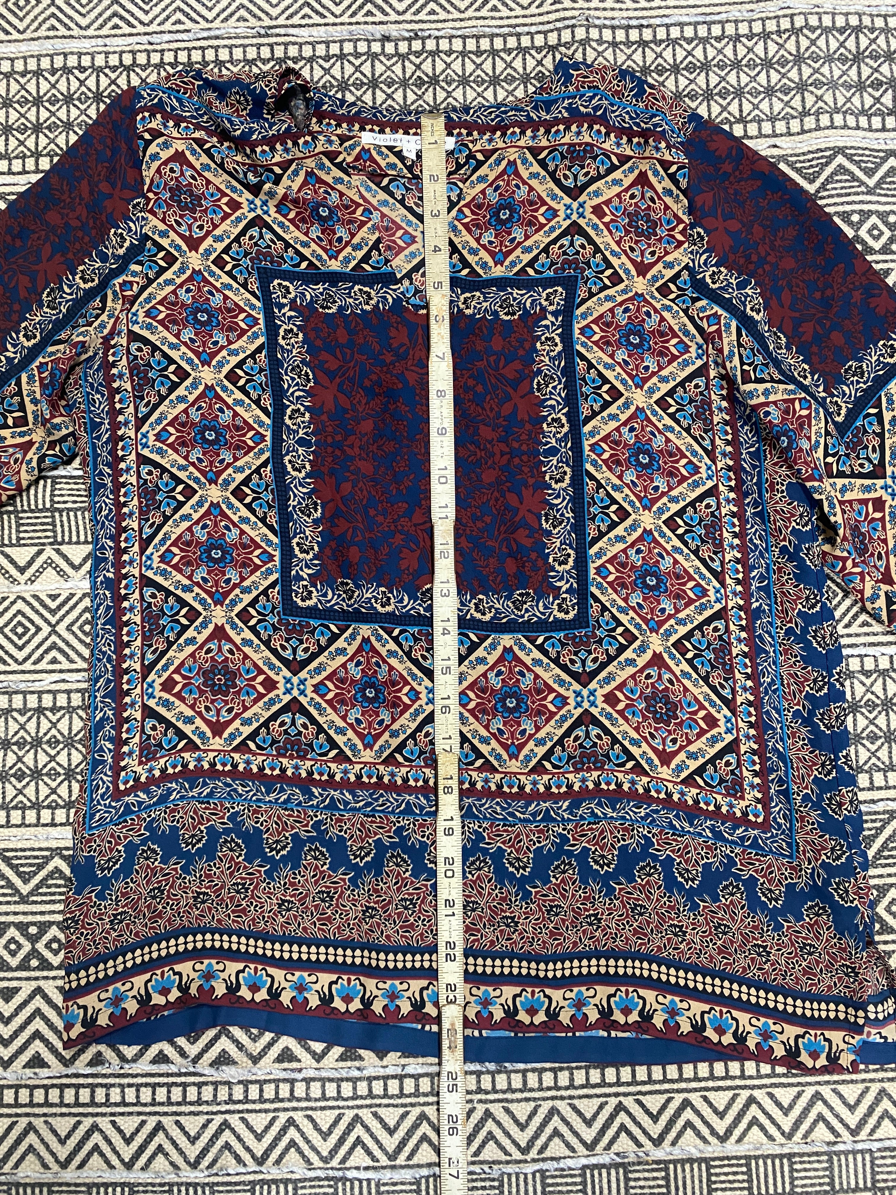 Flowy Boho Shirt by Violet + Claire - Size Medium