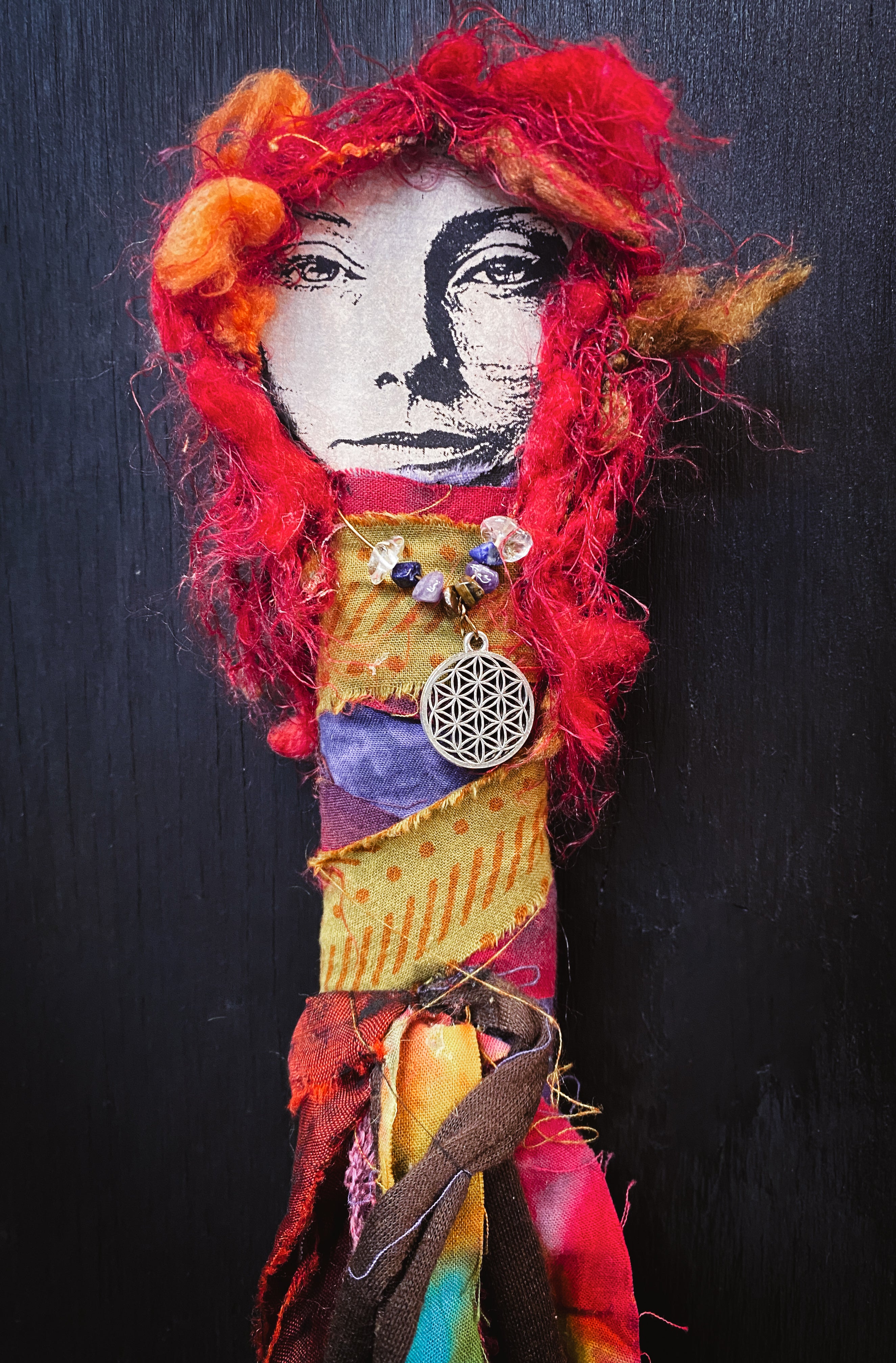 Flower of Life - Spirit Infused Art Doll