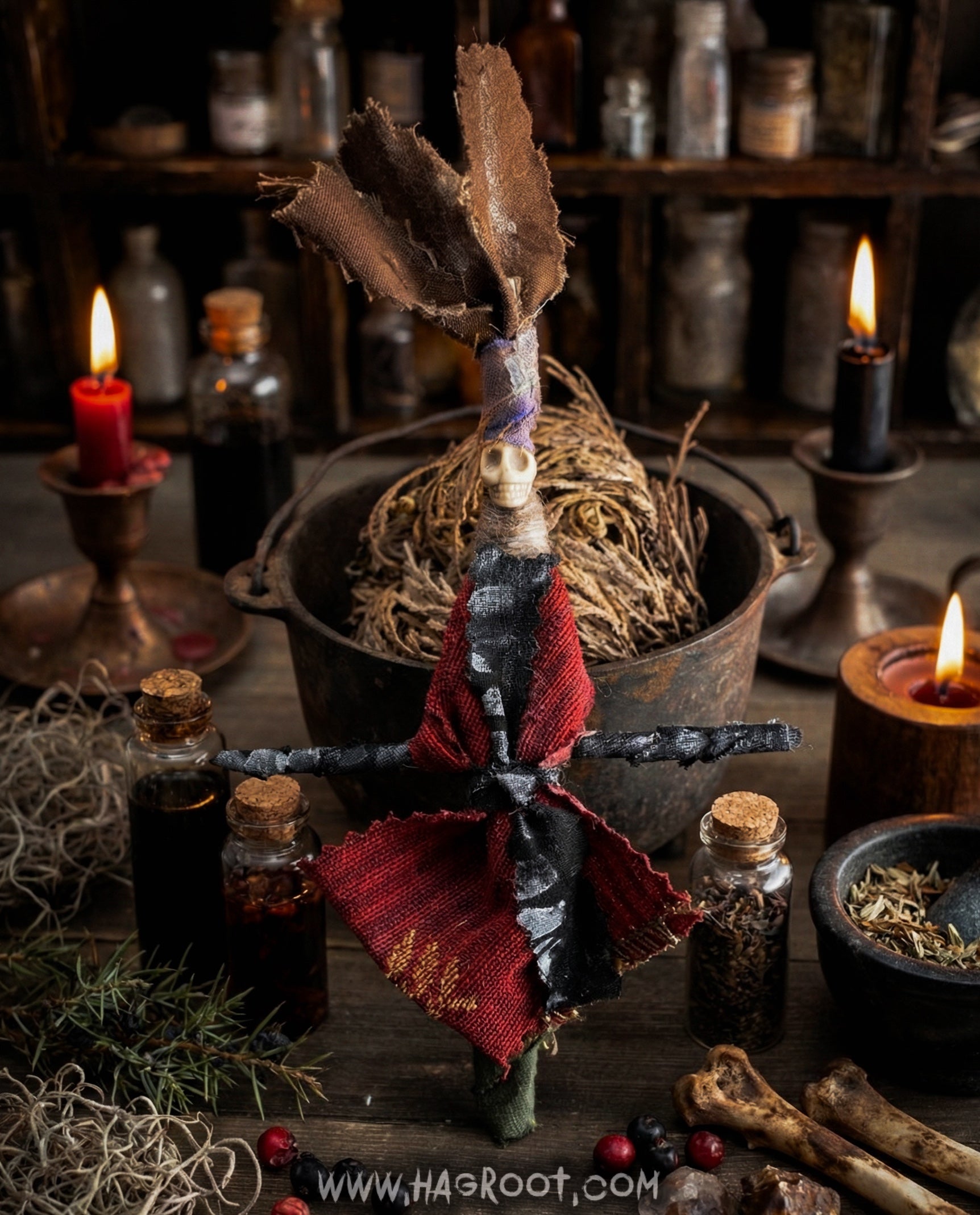 A Sanctuary for Your Shadows - Hand Crafted Doll for Energy Transference + Releasing Grief, Fear, Worry, Anxiety, Trauma + Self Doubt