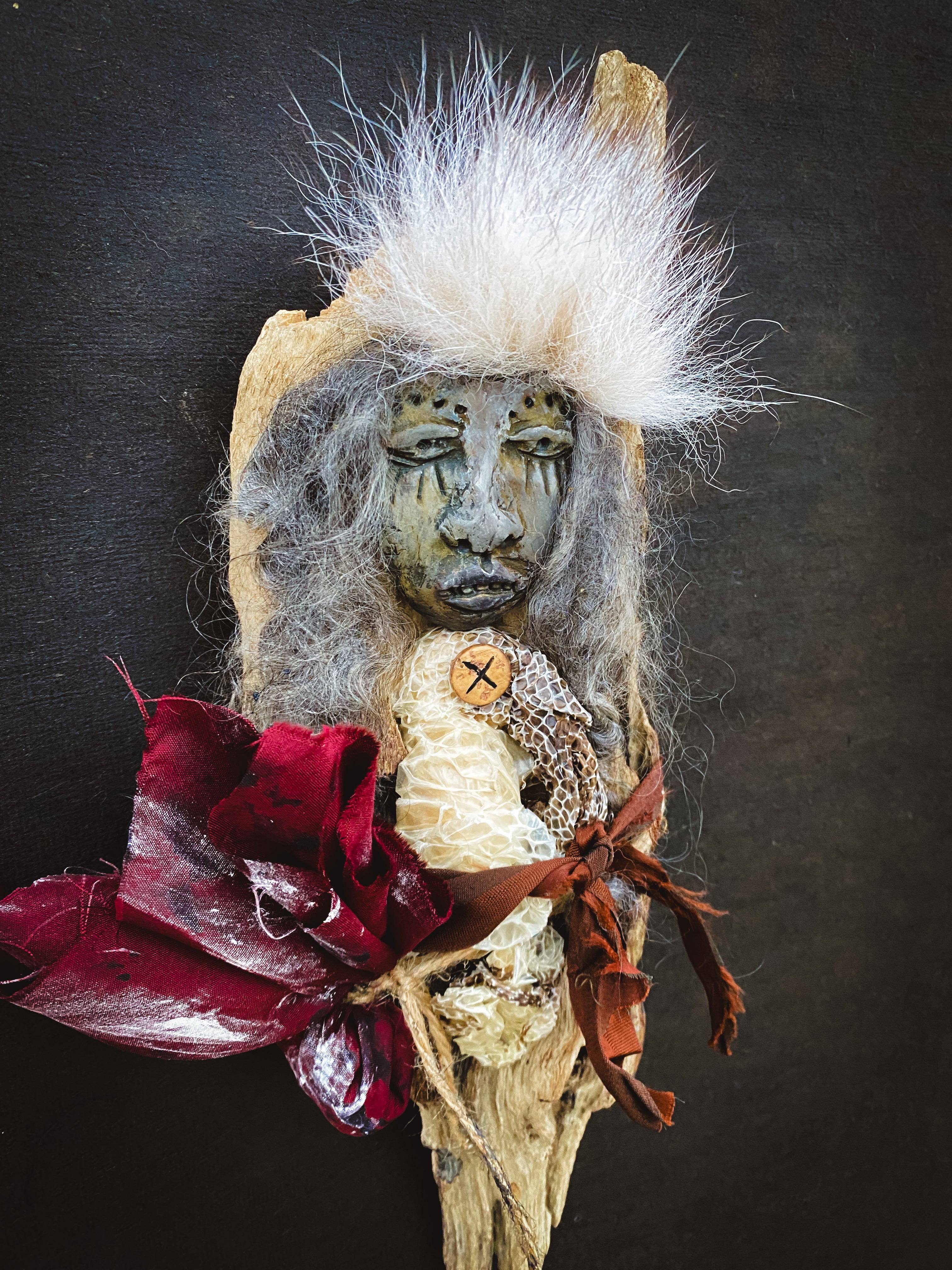 Spirit Doll for Self-Love, Peace, Self-Confidence, Healthy Relationships + Openness - Medicine Doll - JuJu Doll