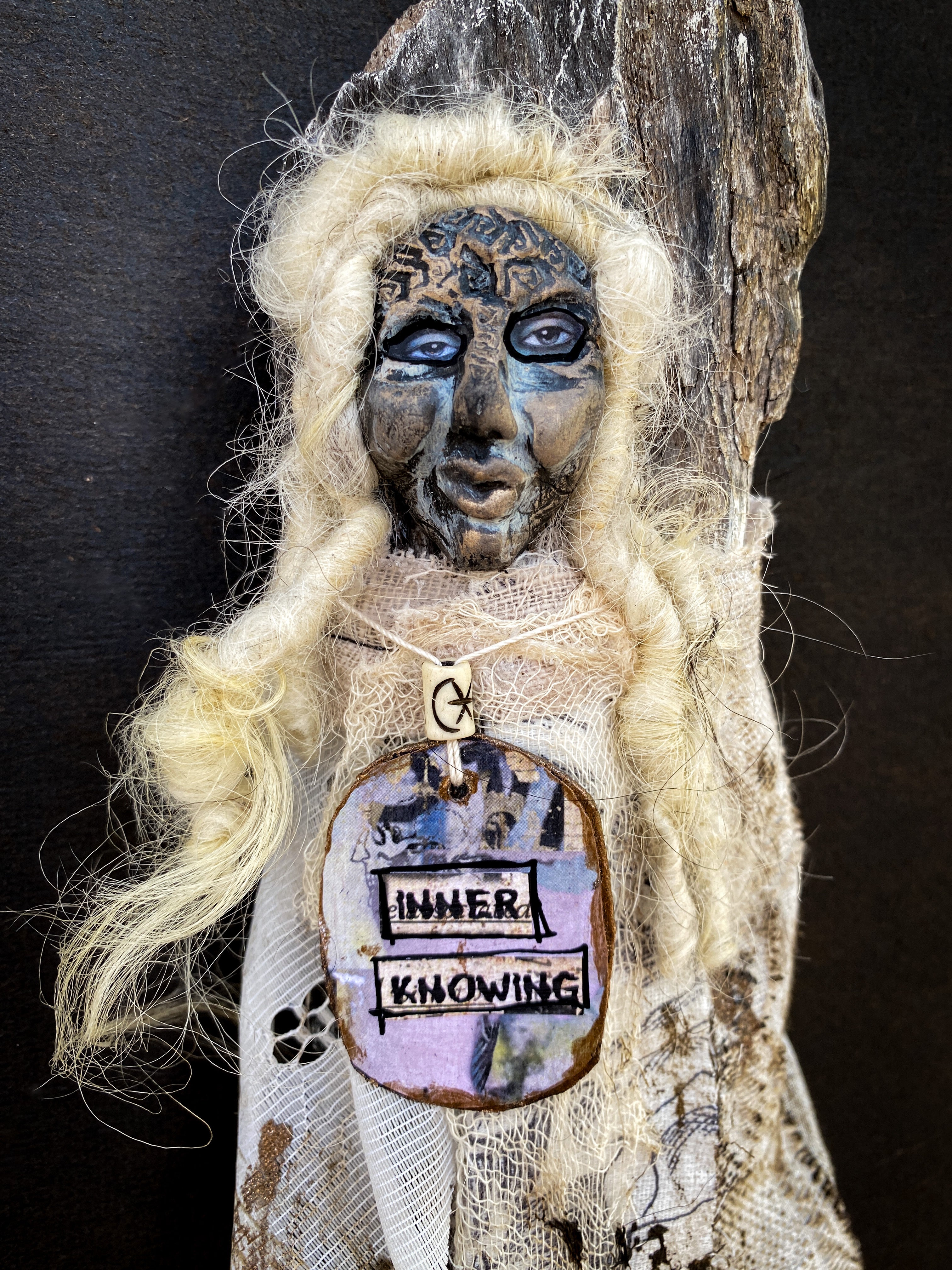 Inner Knowing - Spirit Doll - Medicine Doll - JuJu Doll - Art Doll