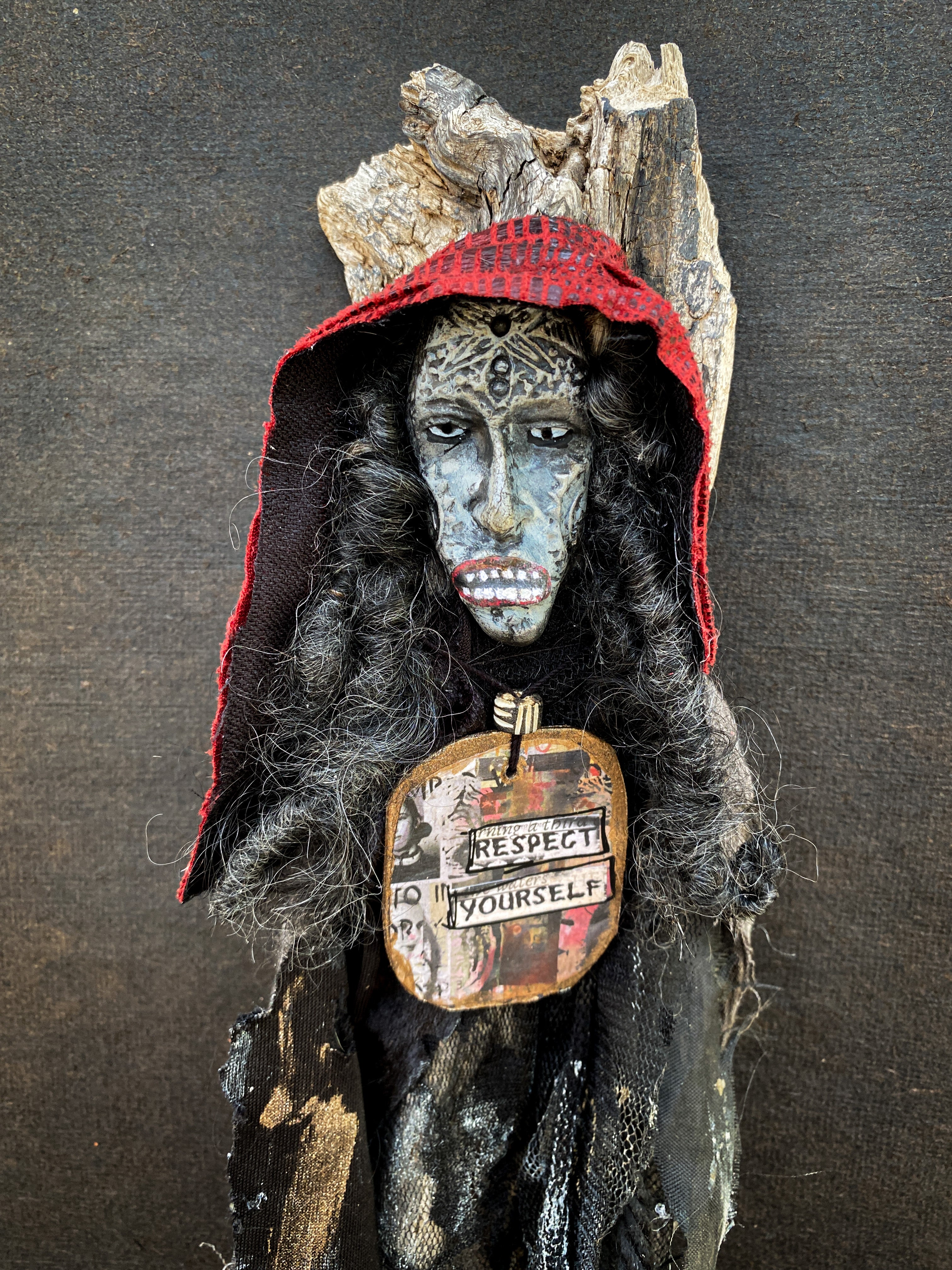 Respect Yourself - Spirit Doll - Medicine Doll - JuJu Doll - Art Doll