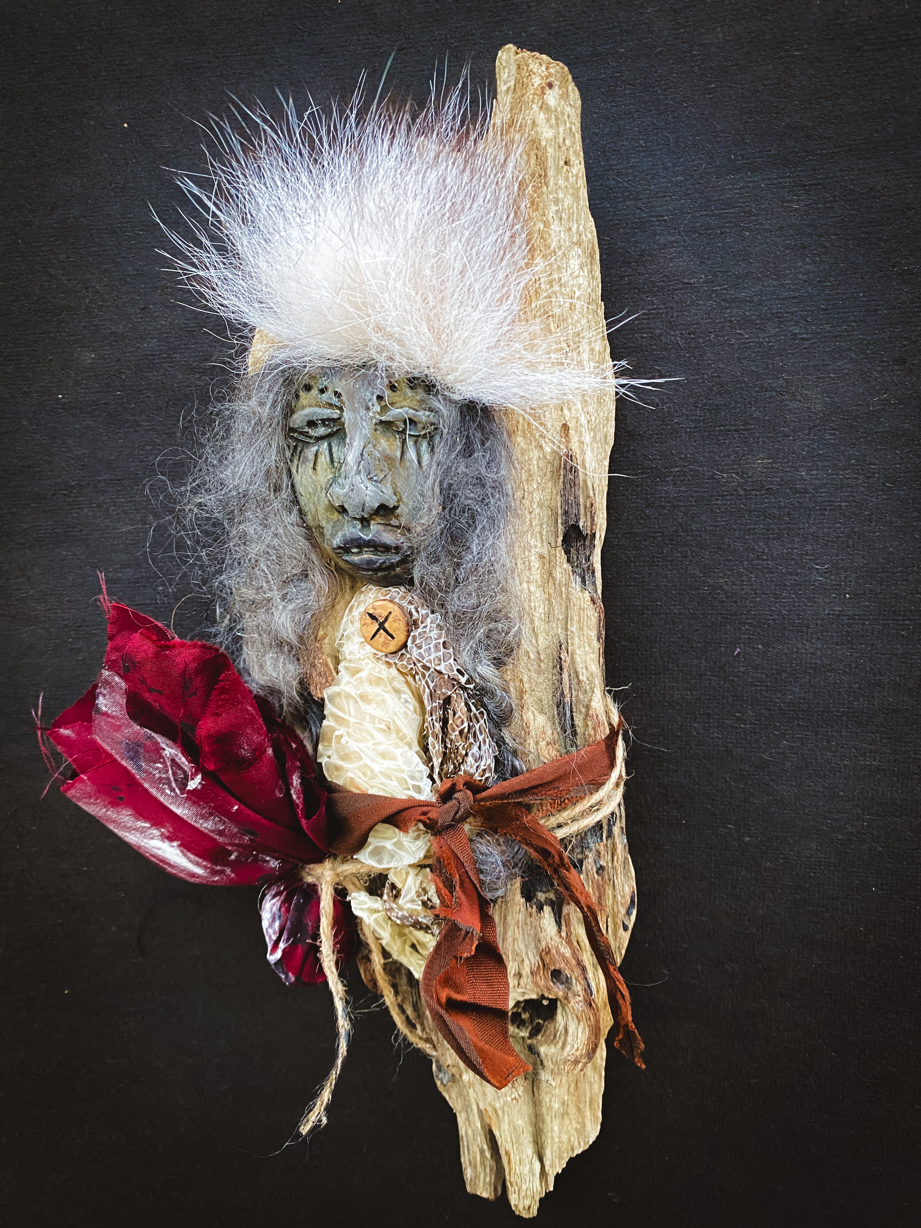 Spirit Doll for Self-Love, Peace, Self-Confidence, Healthy Relationships + Openness - Medicine Doll - JuJu Doll