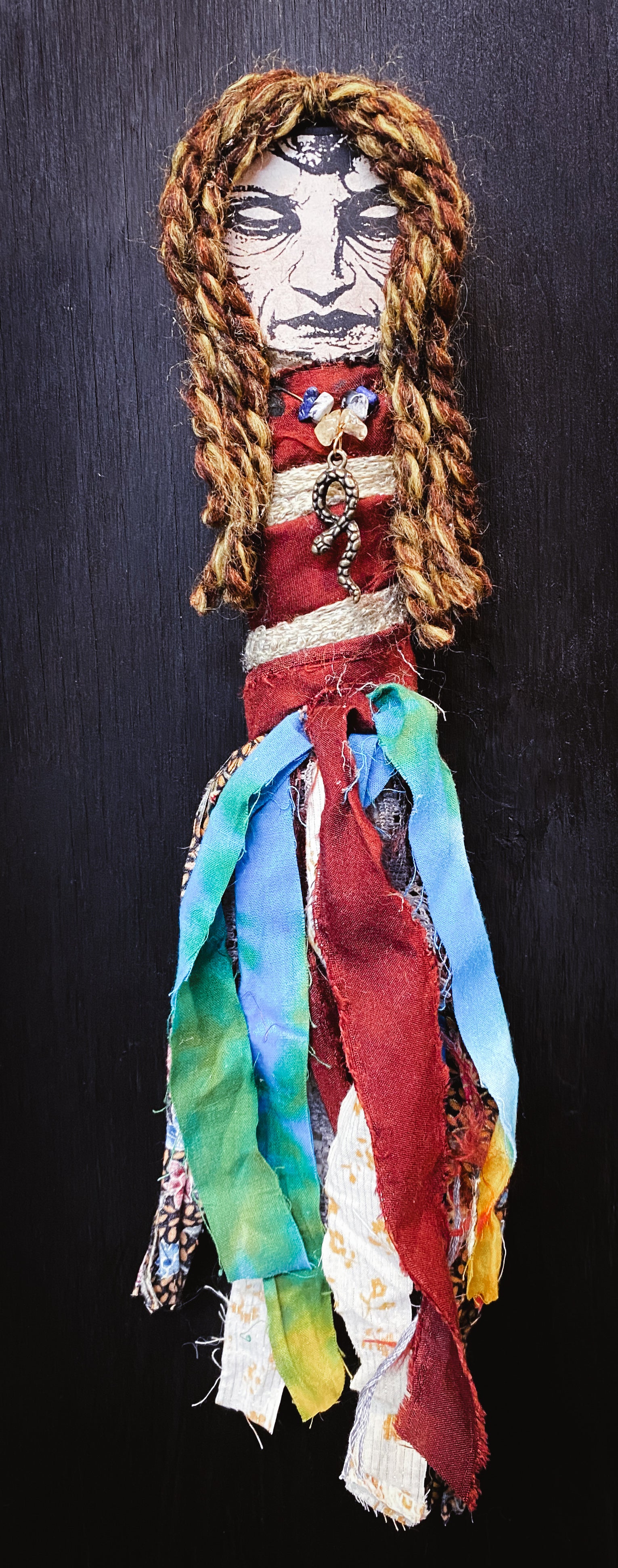 Snake Medicine - Spirit Infused Art Doll