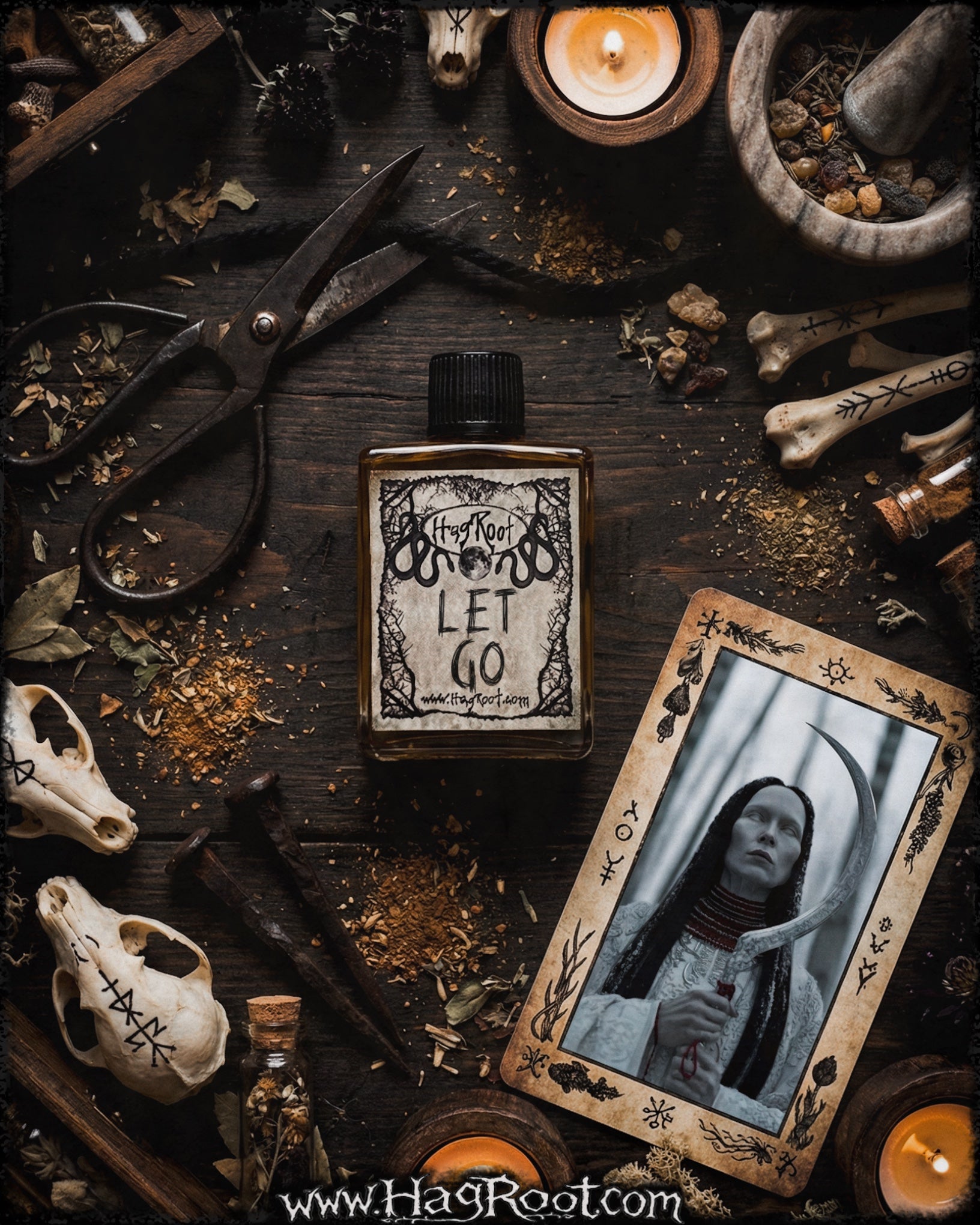 LET GO-(Cedar, Amber, Tea Leaves, Vetiver, Teak, Blood Orange)-Perfume, Cologne, Anointing, Ritual Oil