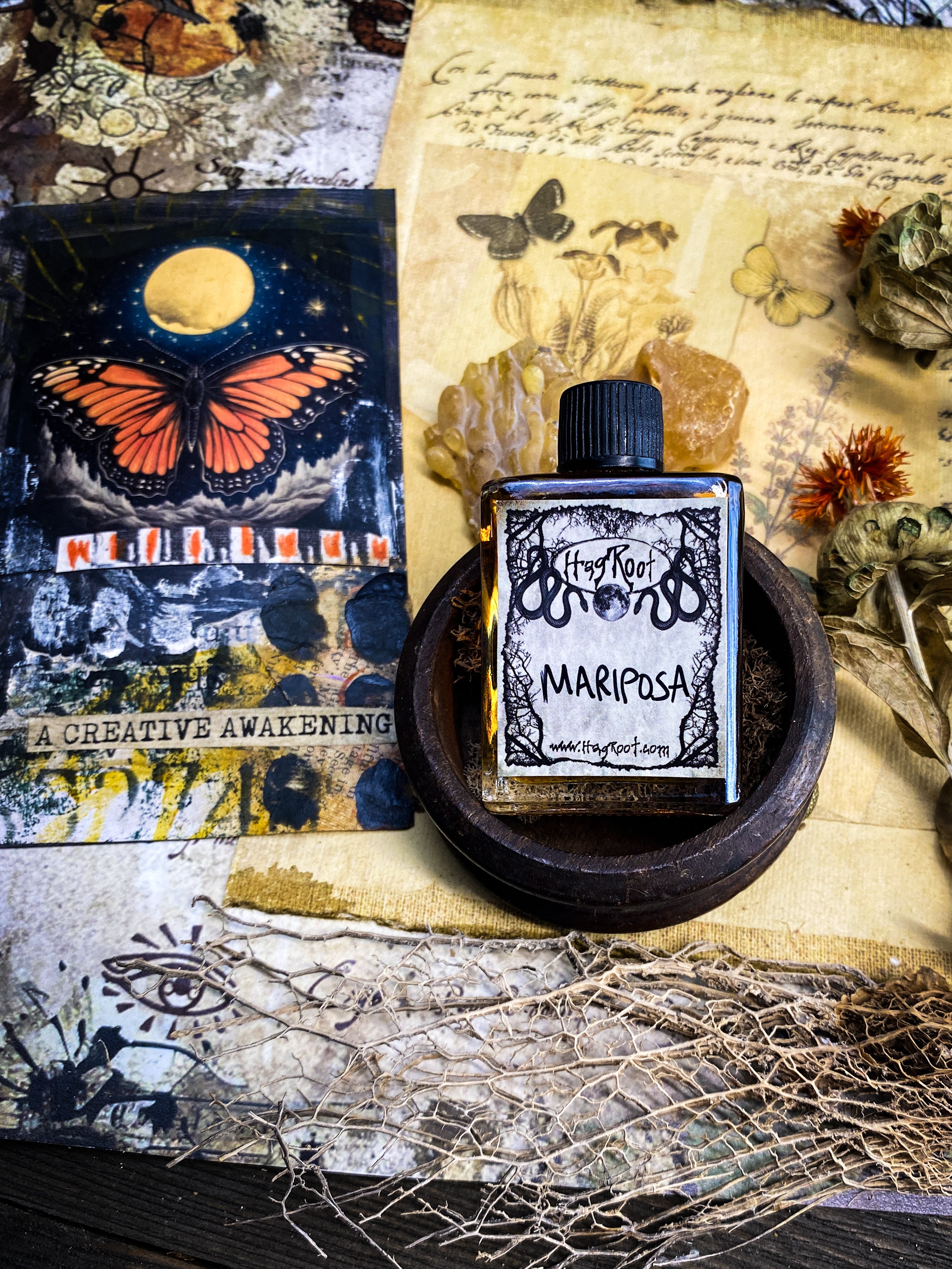 MARIPOSA-(Honeysuckle, Jasmine, Fig)-Perfume, Cologne, Anointing, Ritual Oil