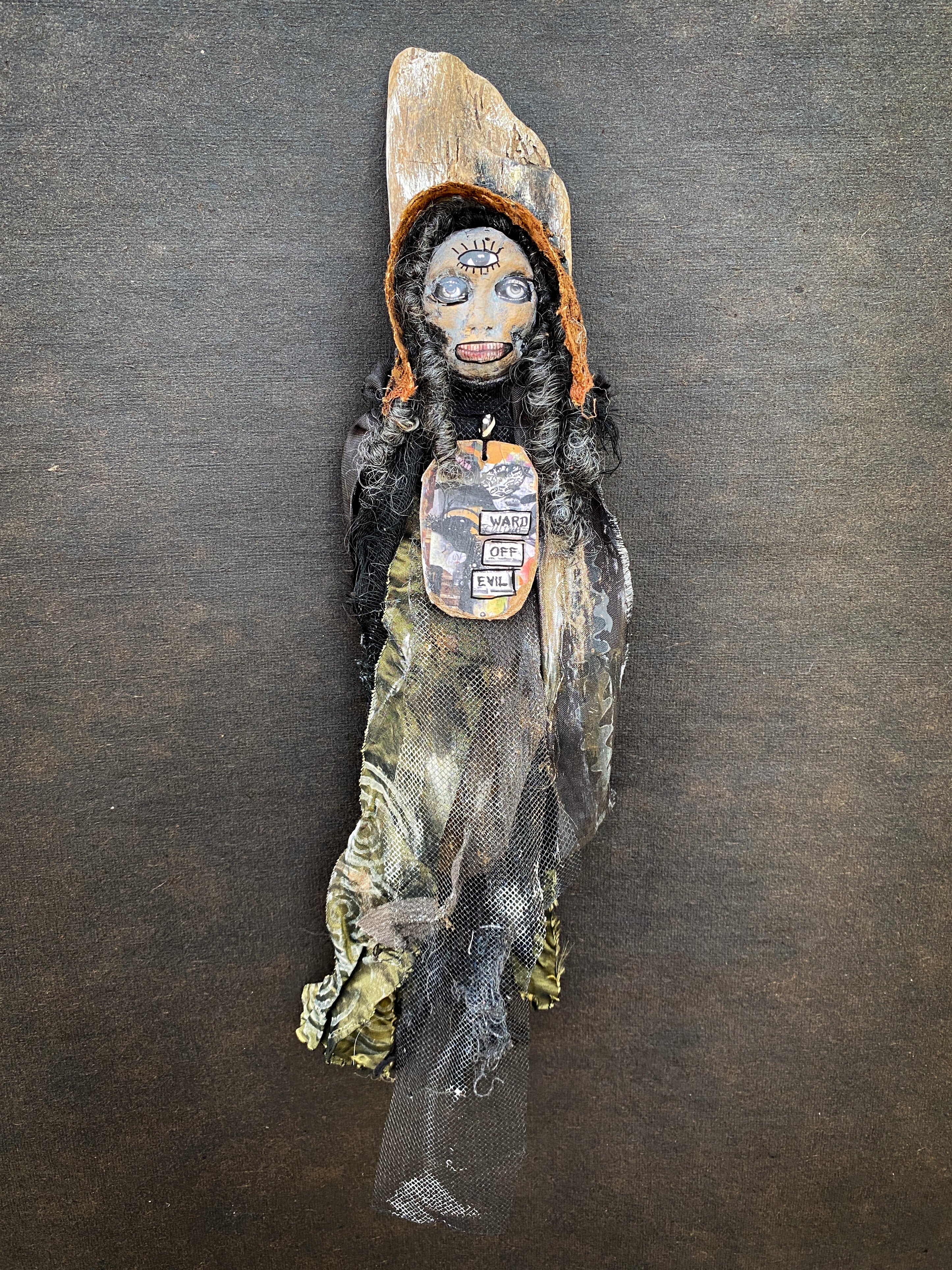 Ward Off Evil - Spirit Doll - Medicine Doll - JuJu Doll - Art Doll
