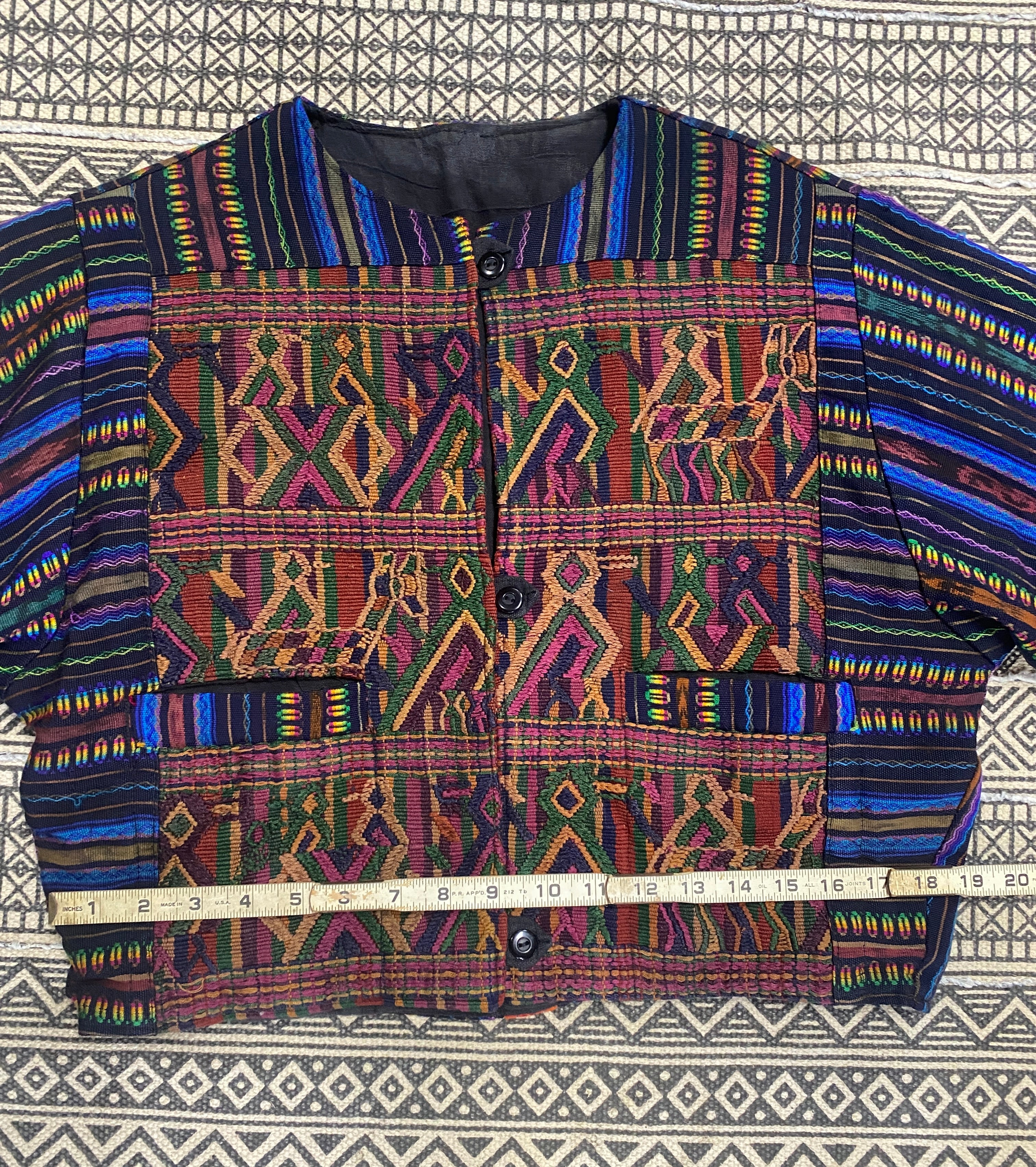 Vintage Tribal Style Jacket - Size Small