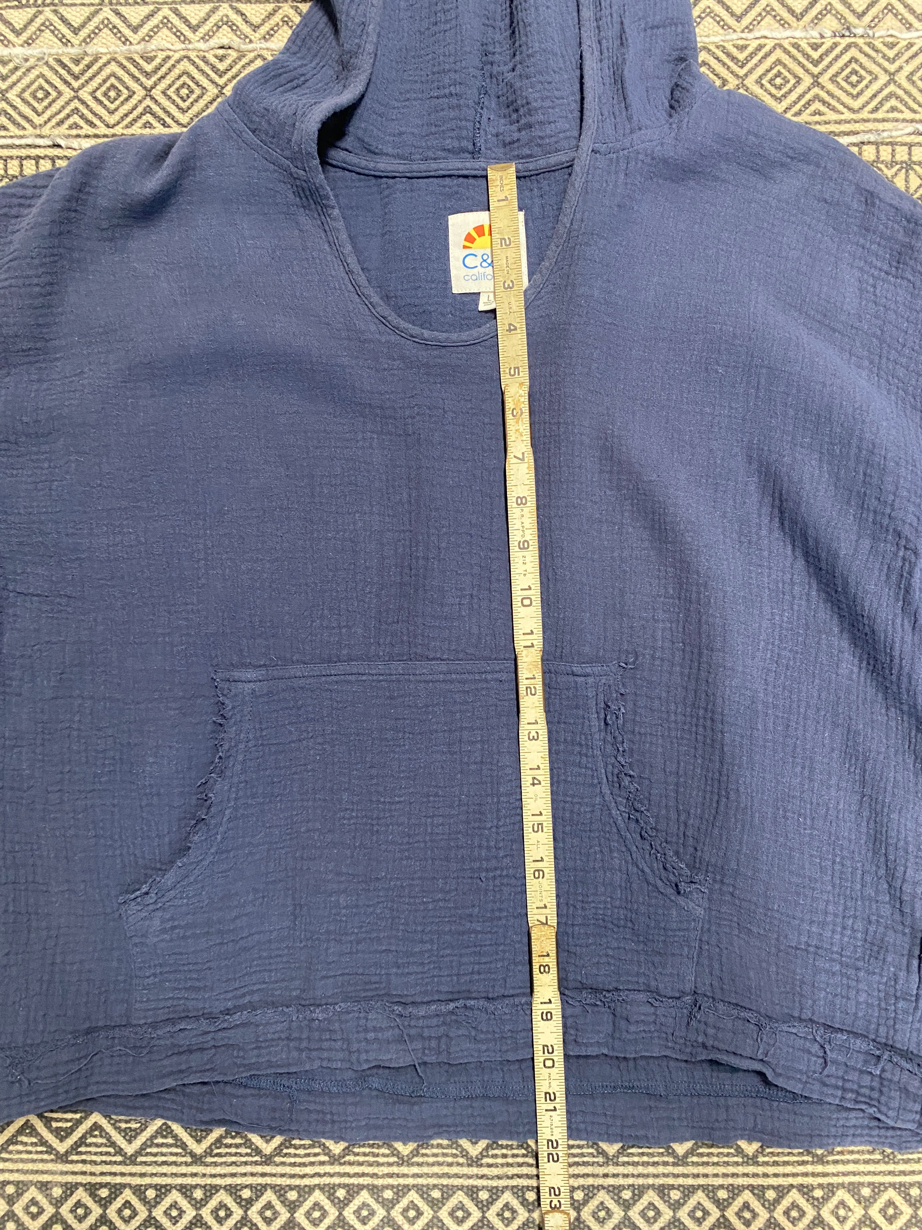 Lightweight Beach Hoodie - Size Large