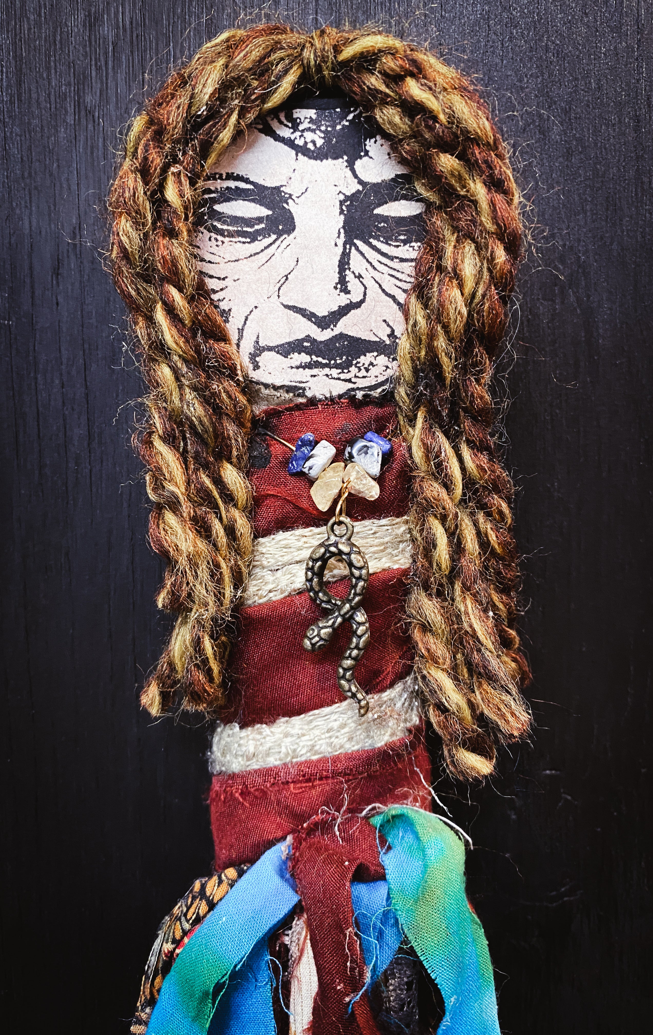 Snake Medicine - Spirit Infused Art Doll