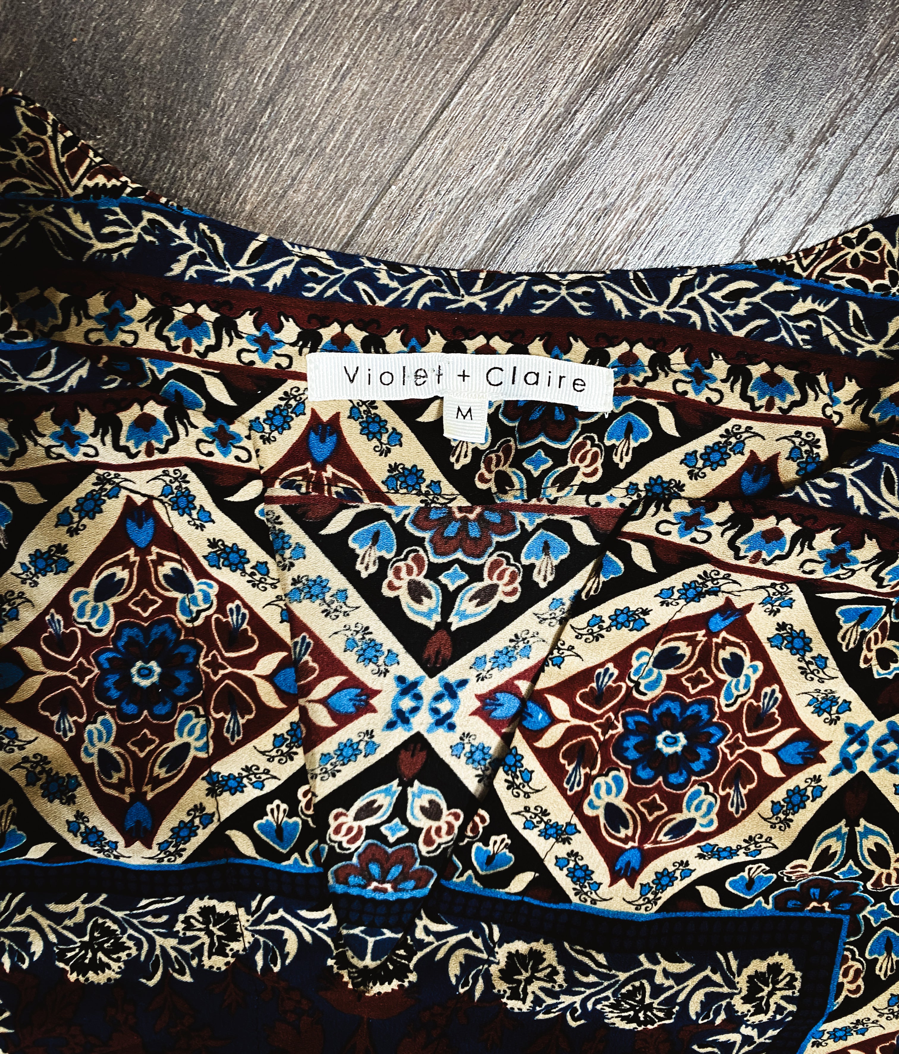 Flowy Boho Shirt by Violet + Claire - Size Medium