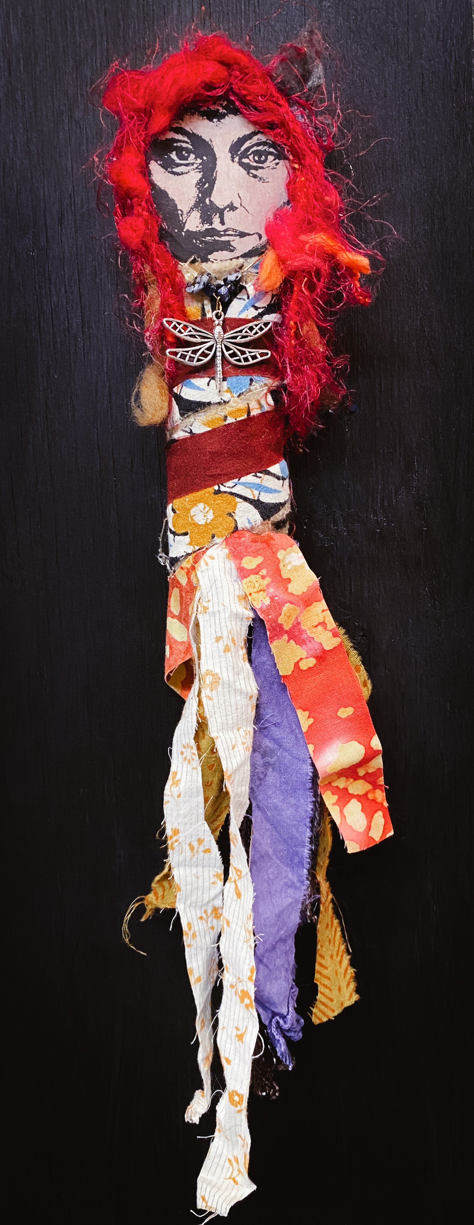 Dragonfly Medicine - Spirit Infused Art Doll