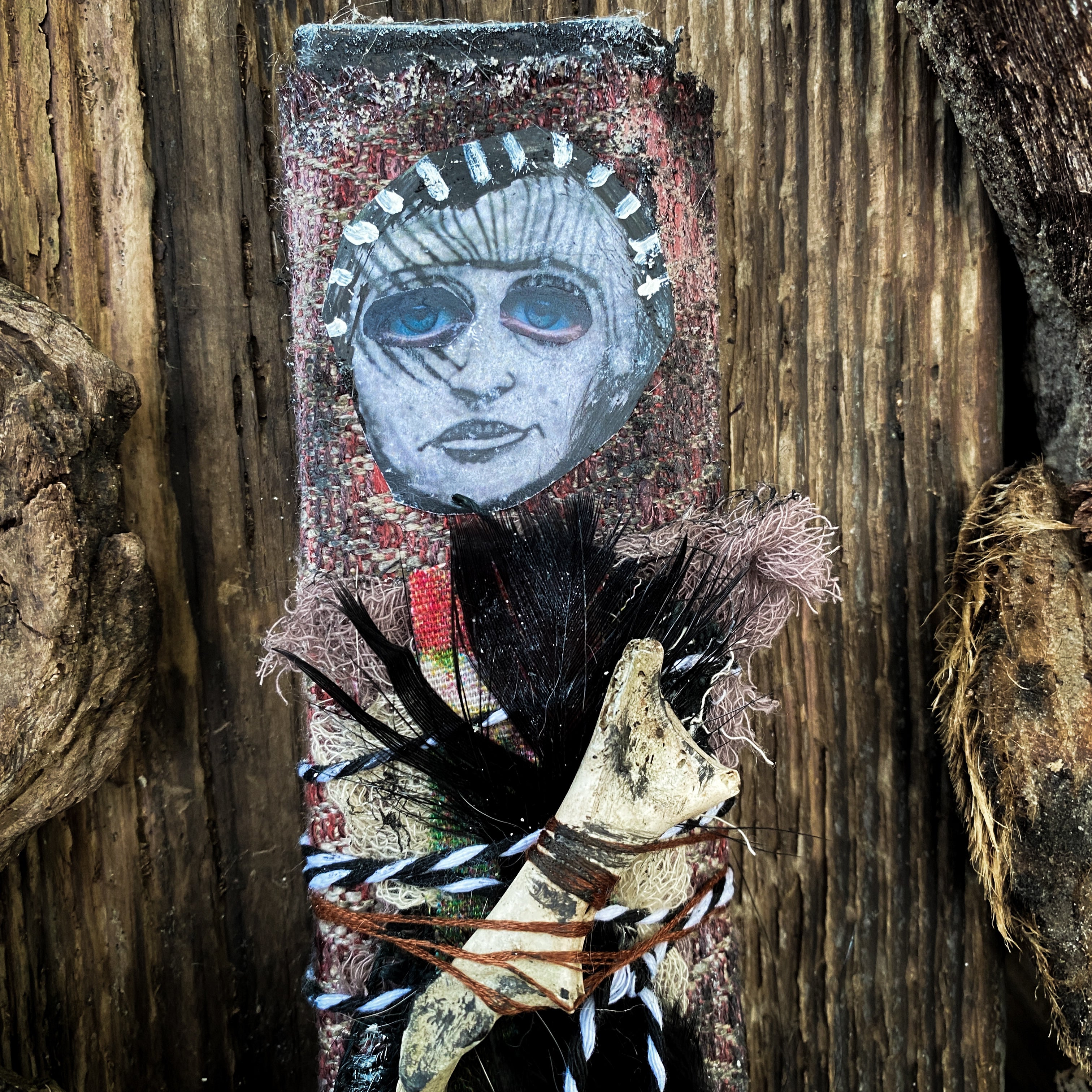 The Shadow Worker - Art Doll, Medicine Doll, Spirit Doll