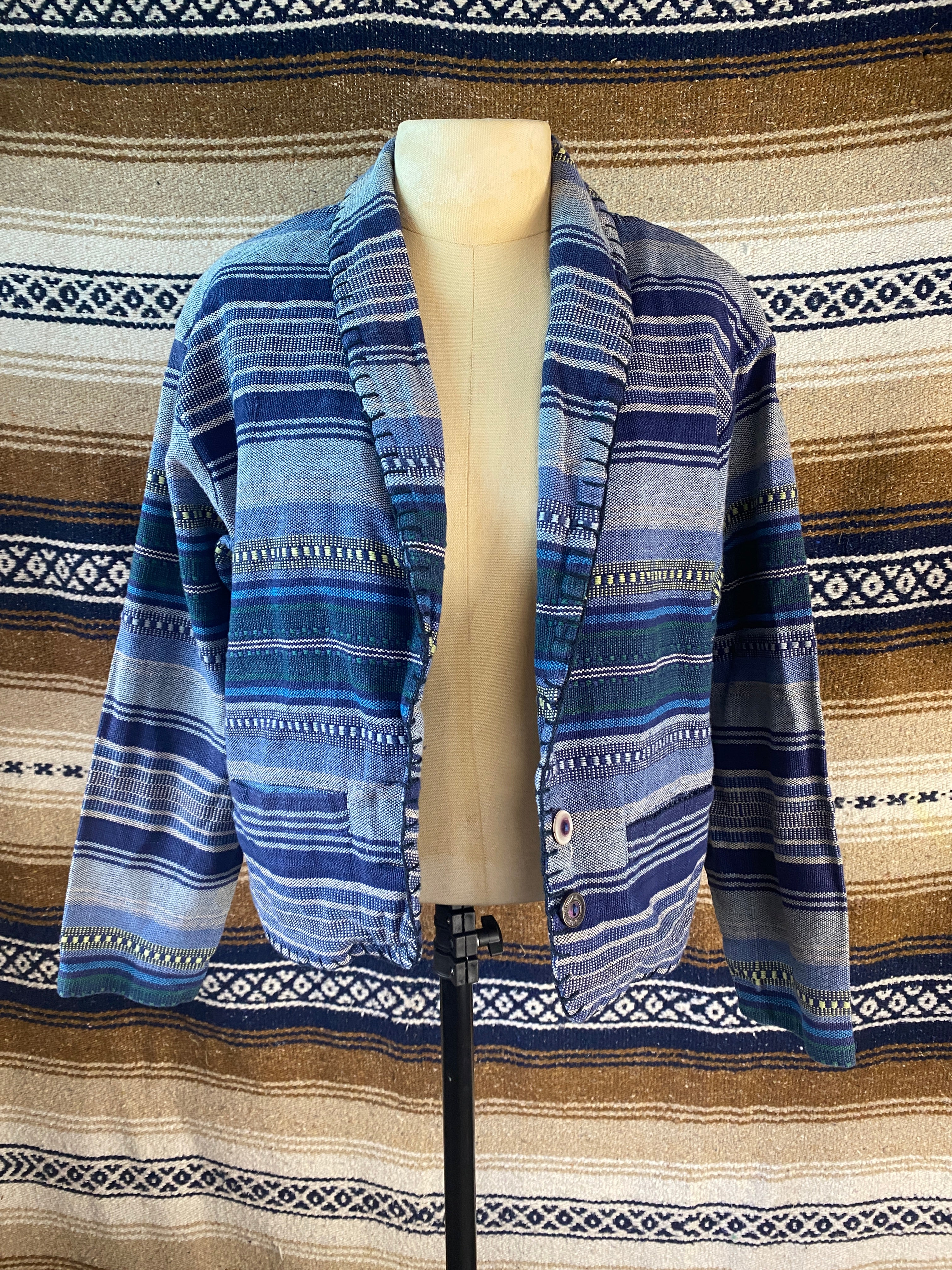 Vintage Woven Jacket - Size Small