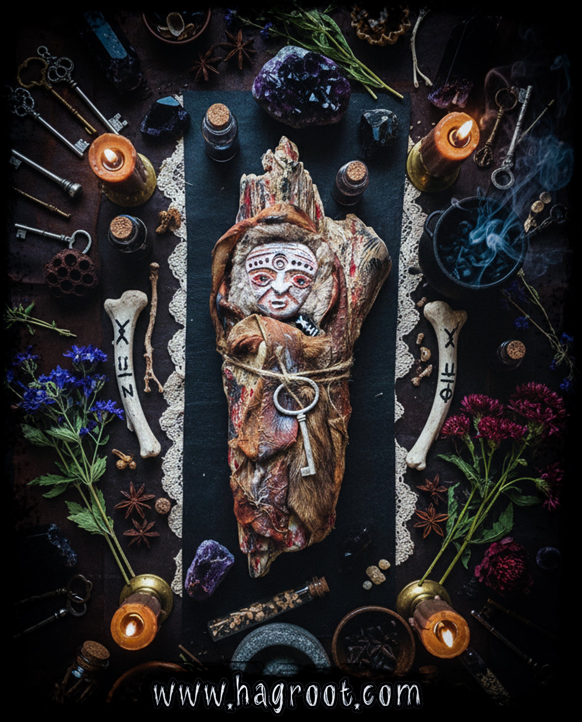 Courage - Spirit Doll, Conjure Doll, Intention Doll