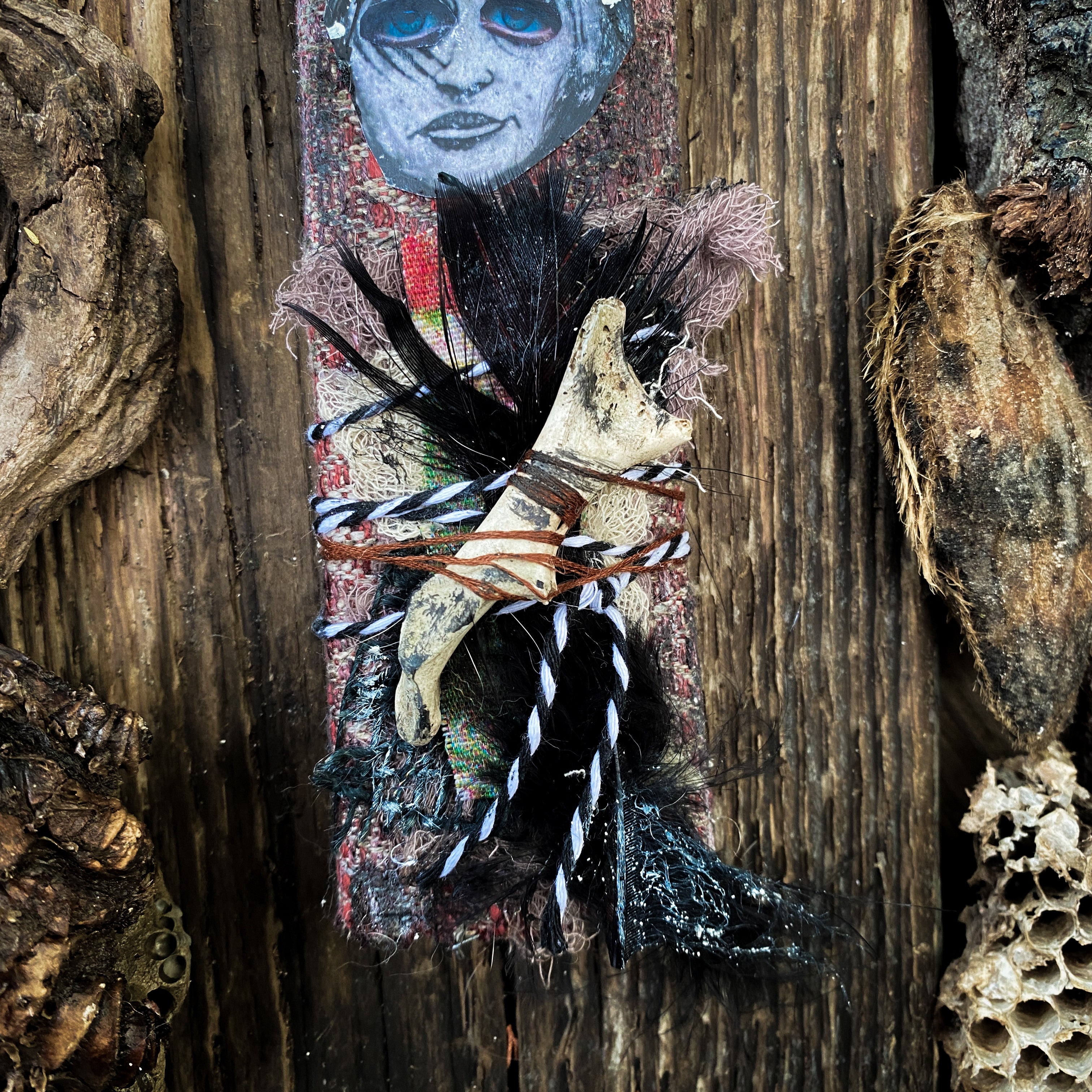 The Shadow Worker - Art Doll, Medicine Doll, Spirit Doll