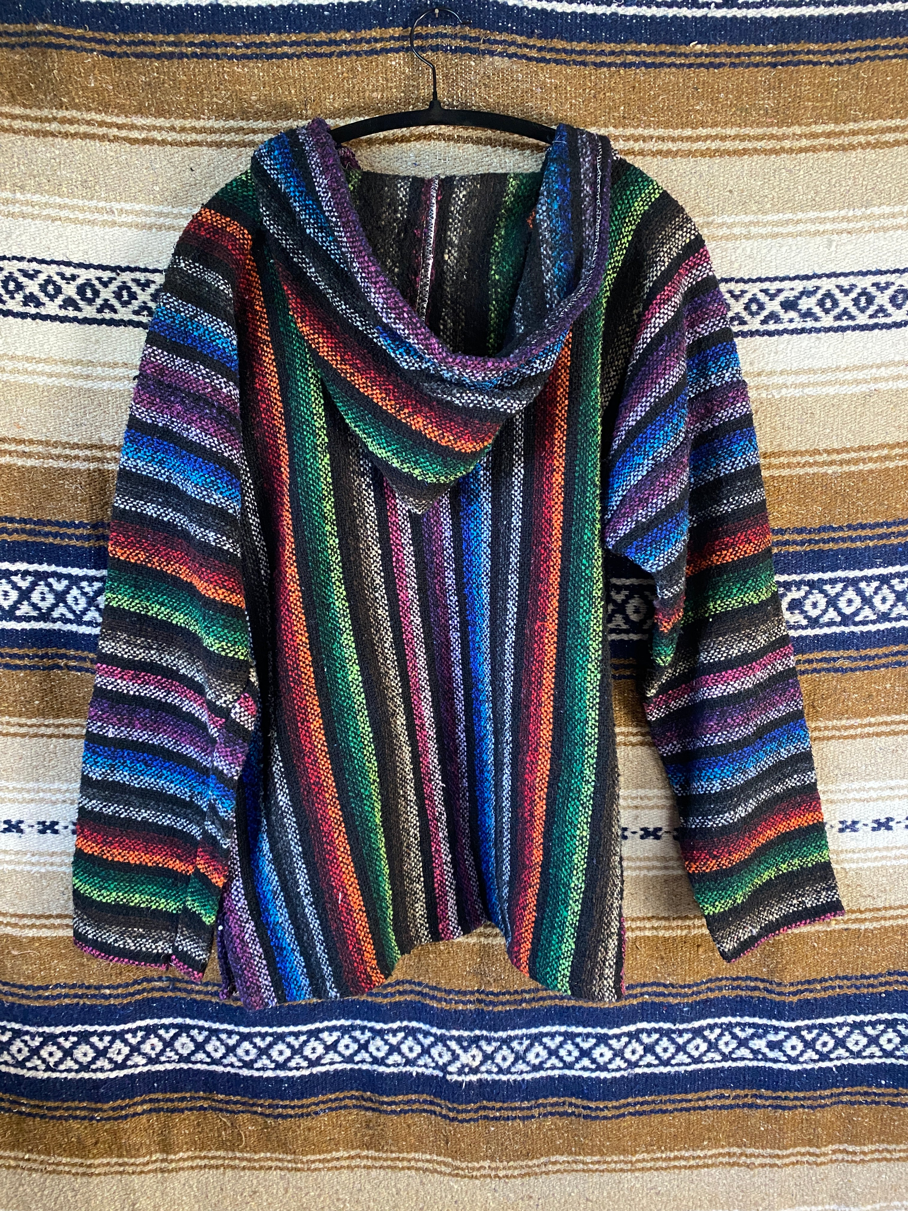 Colorful Baja Sweater - Size Medium