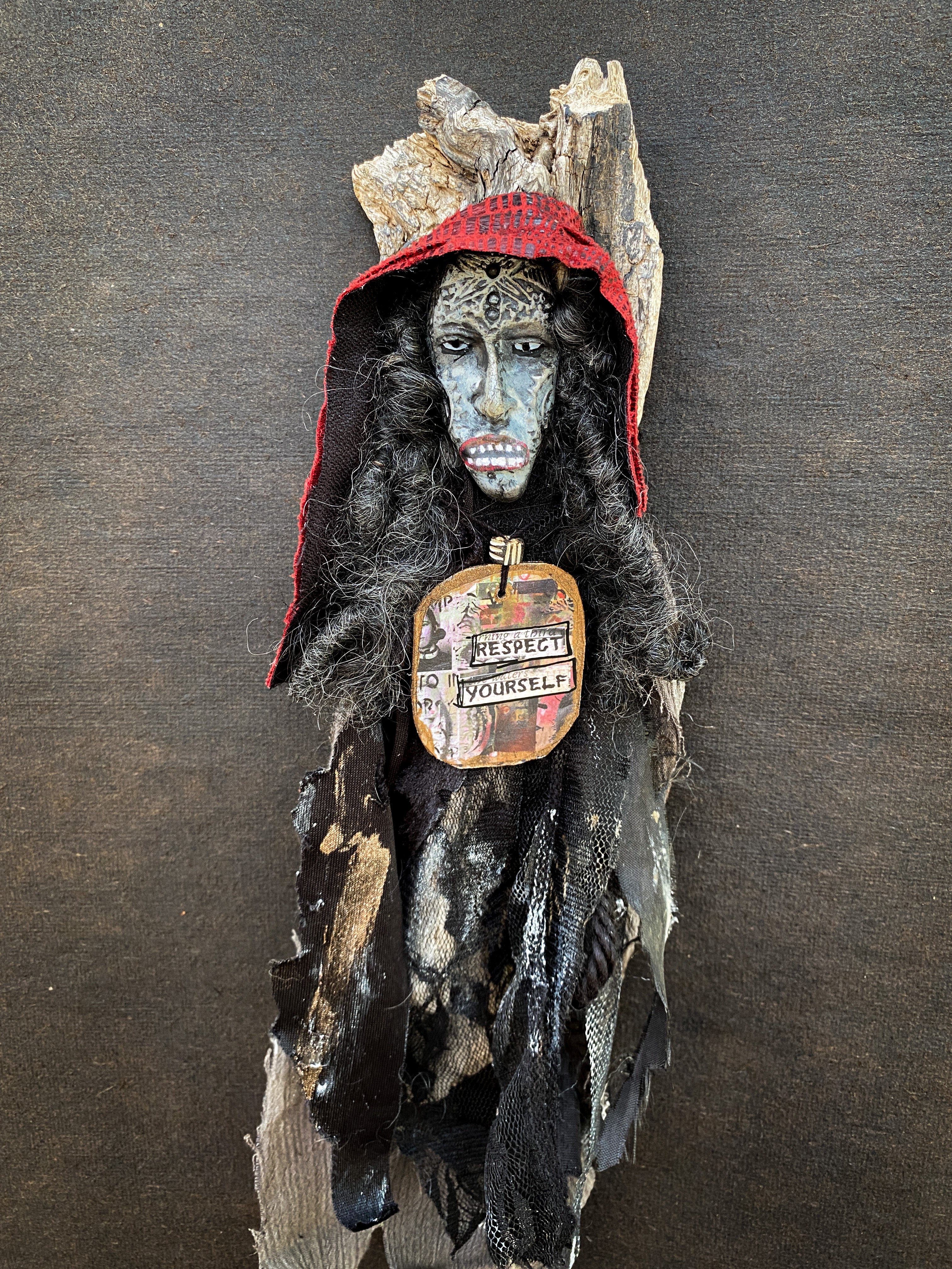 Respect Yourself - Spirit Doll - Medicine Doll - JuJu Doll - Art Doll