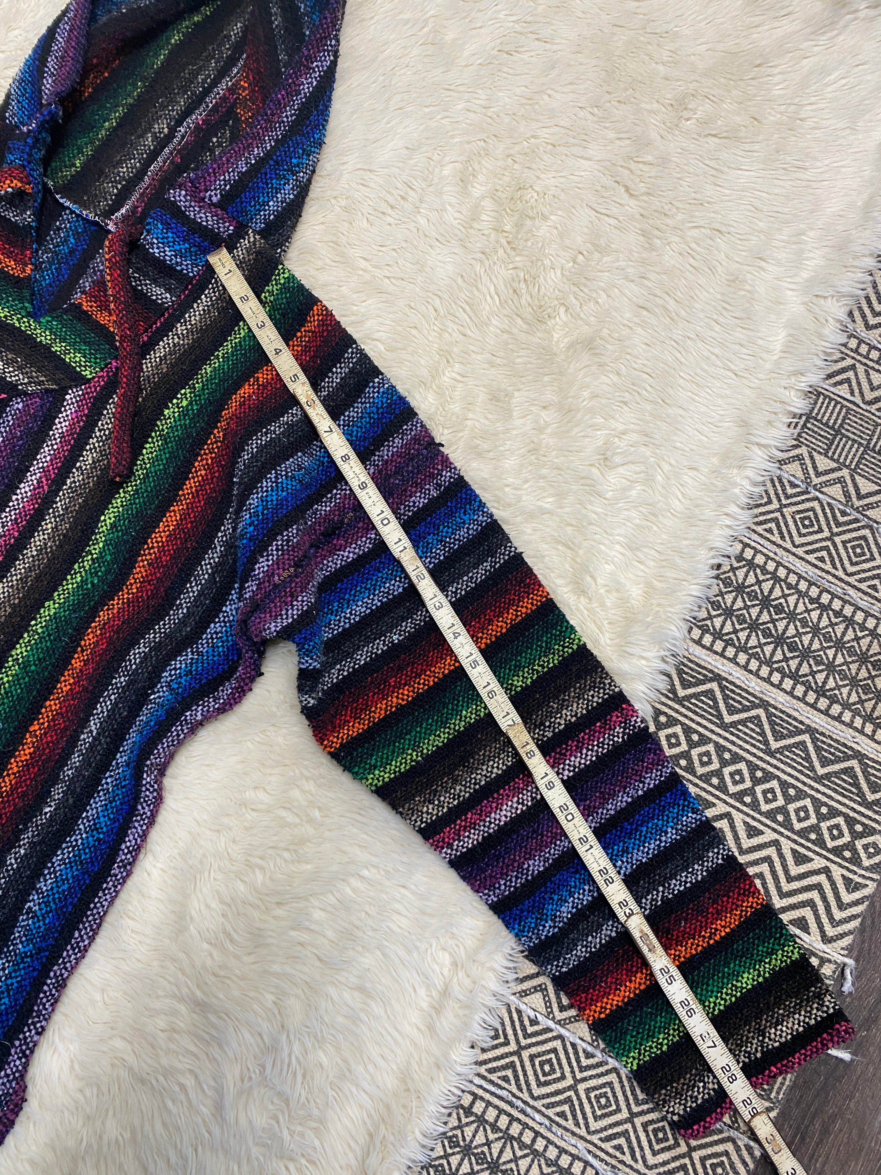 Colorful Baja Sweater - Size Medium
