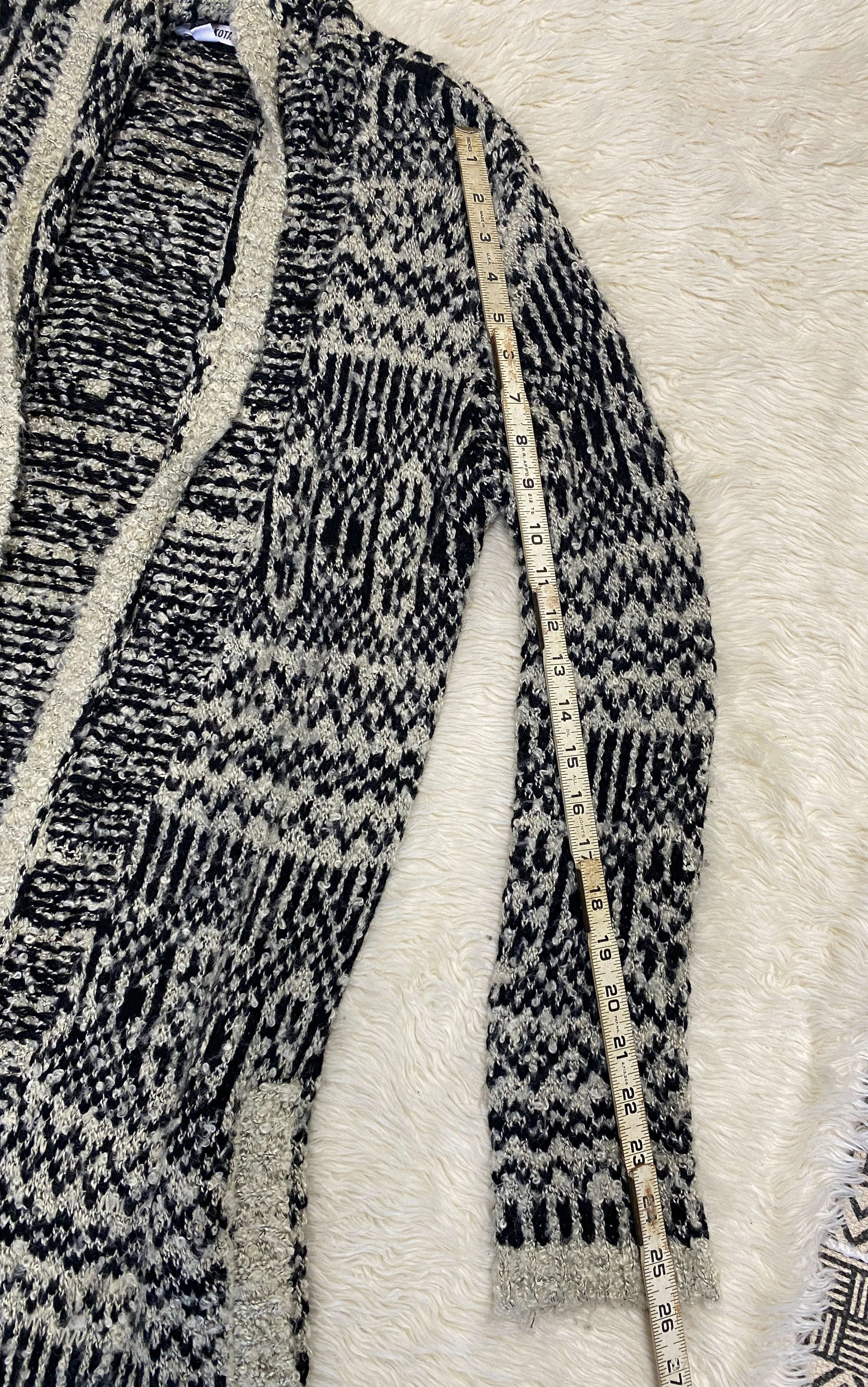 Tribal Pattern Sweater - Size Medium